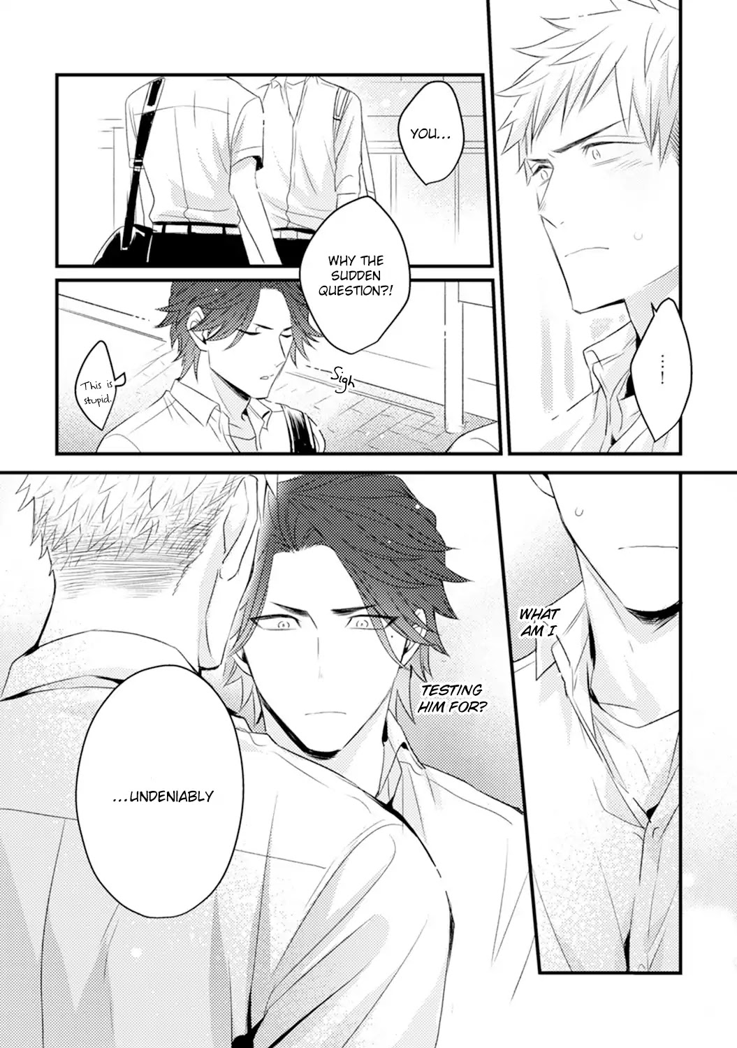 Omae no Koi wa Ore no Mono Chapter 4 page 8 - Chapter 4