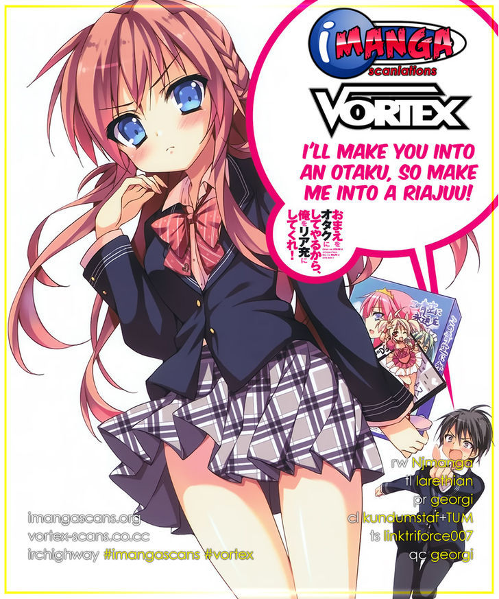 Omae o Otaku ni Shiteyaru kara, Ore o Riajuu ni Shitekure! Chapter 0 page 1 - Chapter 0 : Pre-Serialization
