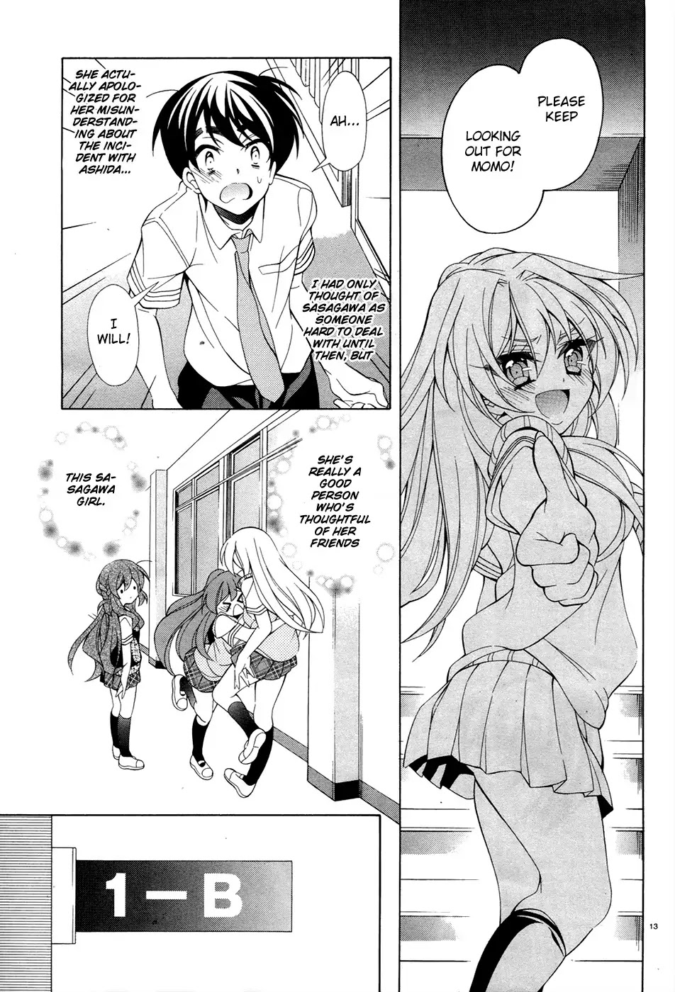 Omae o Otaku ni Shiteyaru kara, Ore o Riajuu ni Shitekure! Chapter 11 page 13 - Chapter 11: A Beautiful Girl Decends-!!!