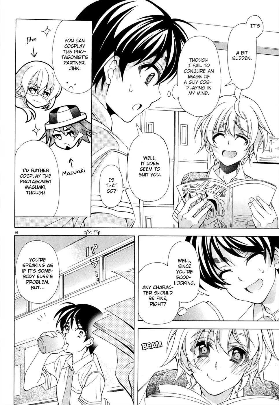 Omae o Otaku ni Shiteyaru kara, Ore o Riajuu ni Shitekure! Chapter 11 page 16 - Chapter 11: A Beautiful Girl Decends-!!!