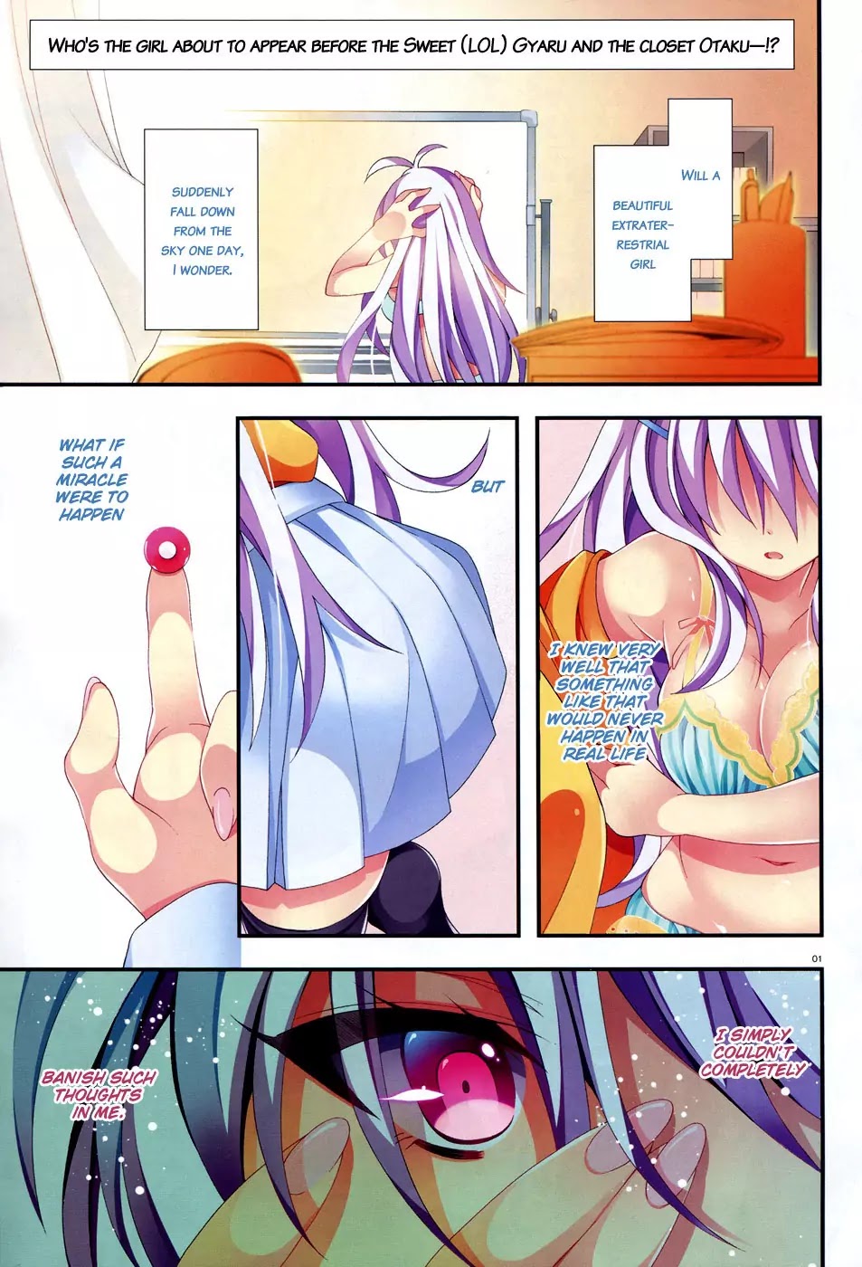 Omae o Otaku ni Shiteyaru kara, Ore o Riajuu ni Shitekure! Chapter 11 page 2 - Chapter 11: A Beautiful Girl Decends-!!!