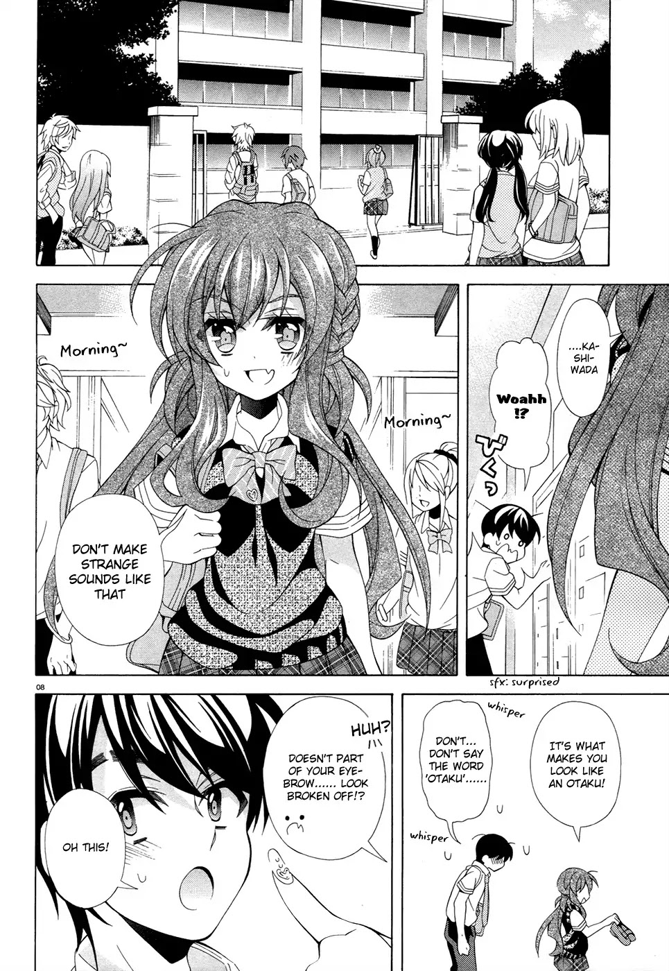 Omae o Otaku ni Shiteyaru kara, Ore o Riajuu ni Shitekure! Chapter 11 page 8 - Chapter 11: A Beautiful Girl Decends-!!!