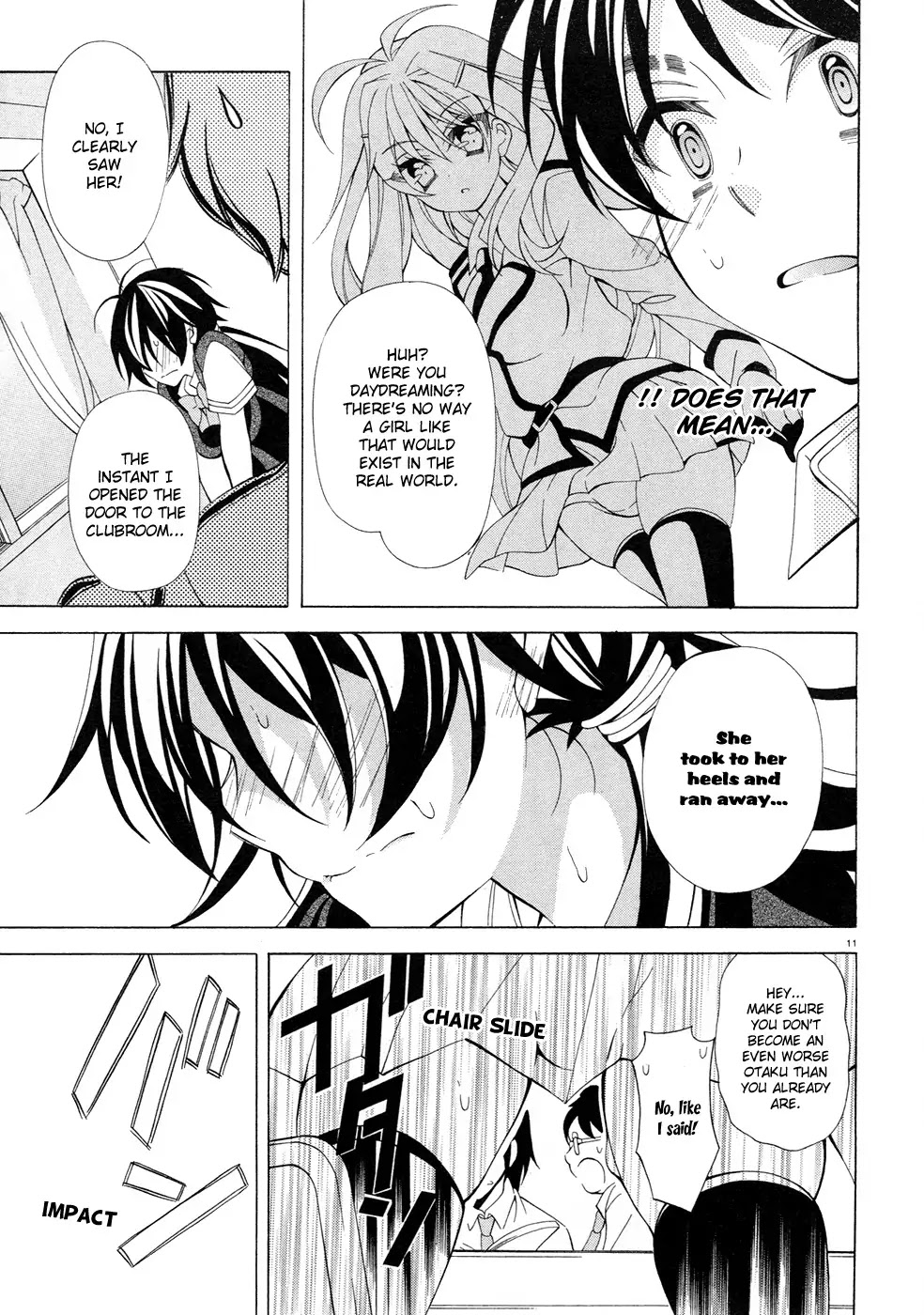 Omae o Otaku ni Shiteyaru kara, Ore o Riajuu ni Shitekure! Chapter 12 page 12 - Chapter 12: You Only Just Realized That...