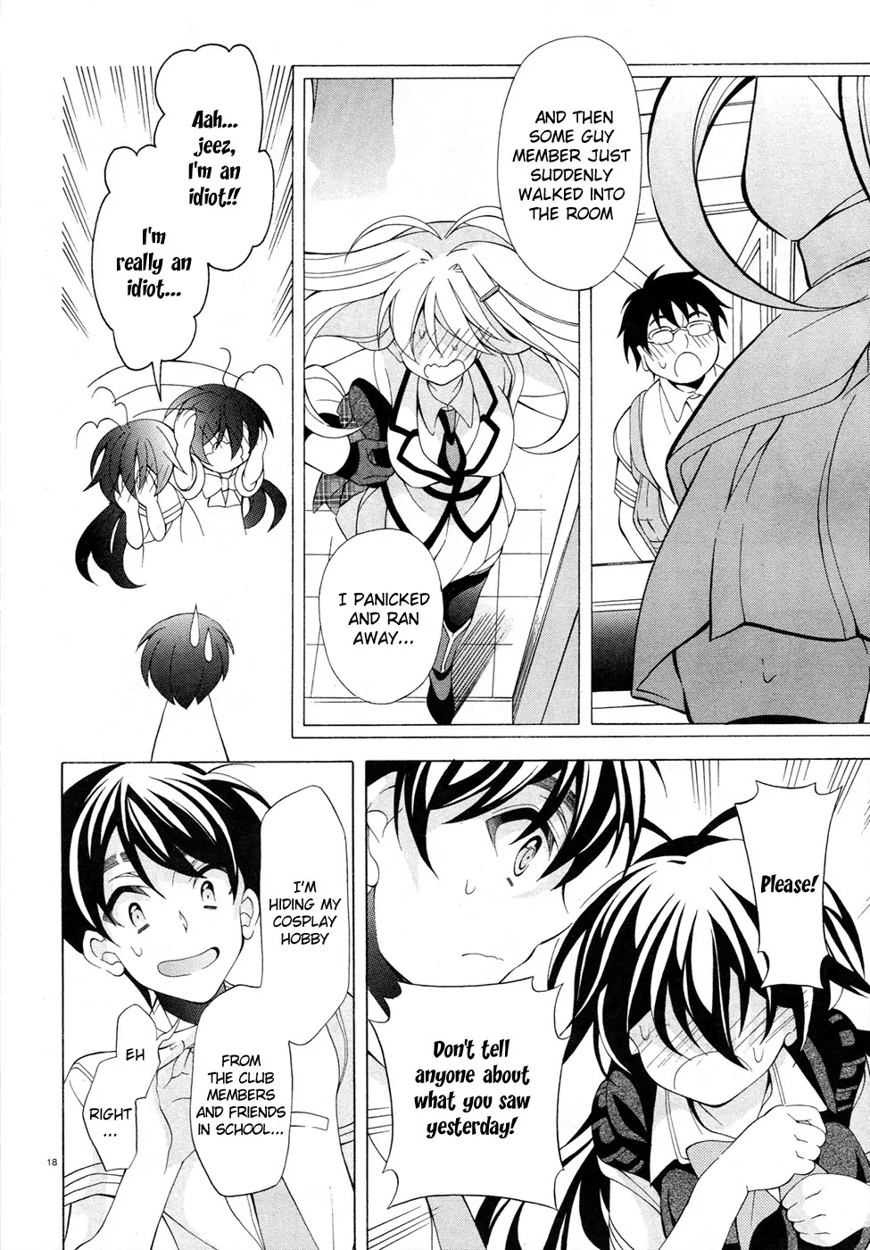 Omae o Otaku ni Shiteyaru kara, Ore o Riajuu ni Shitekure! Chapter 12 page 19 - Chapter 12: You Only Just Realized That...