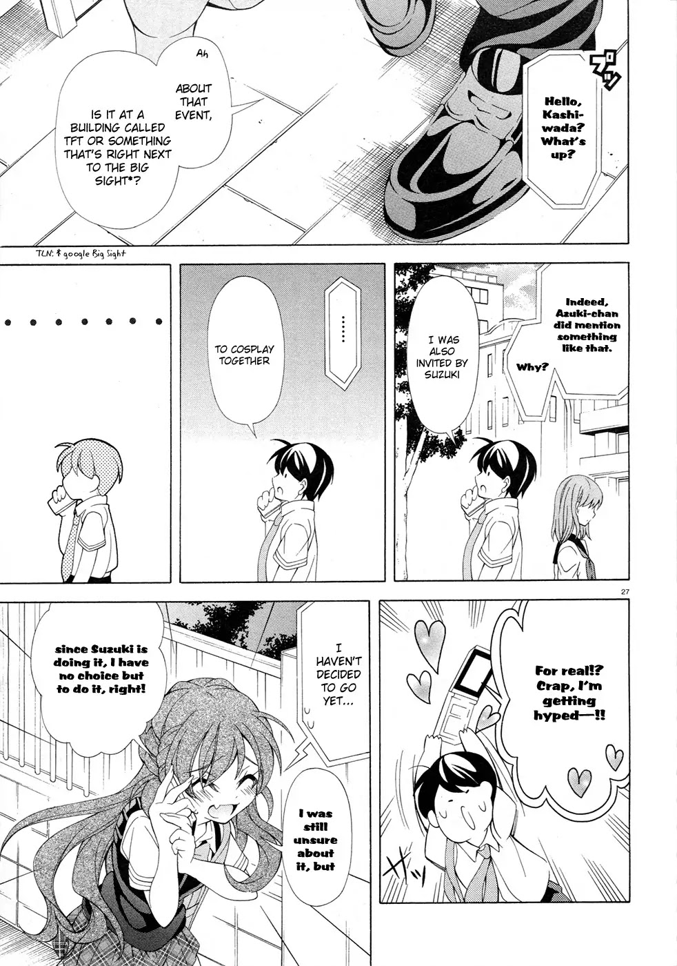 Omae o Otaku ni Shiteyaru kara, Ore o Riajuu ni Shitekure! Chapter 12 page 28 - Chapter 12: You Only Just Realized That...