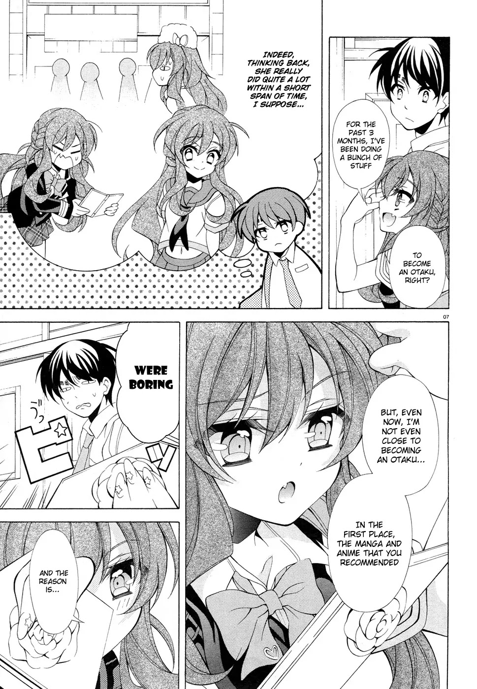 Omae o Otaku ni Shiteyaru kara, Ore o Riajuu ni Shitekure! Chapter 12 page 8 - Chapter 12: You Only Just Realized That...