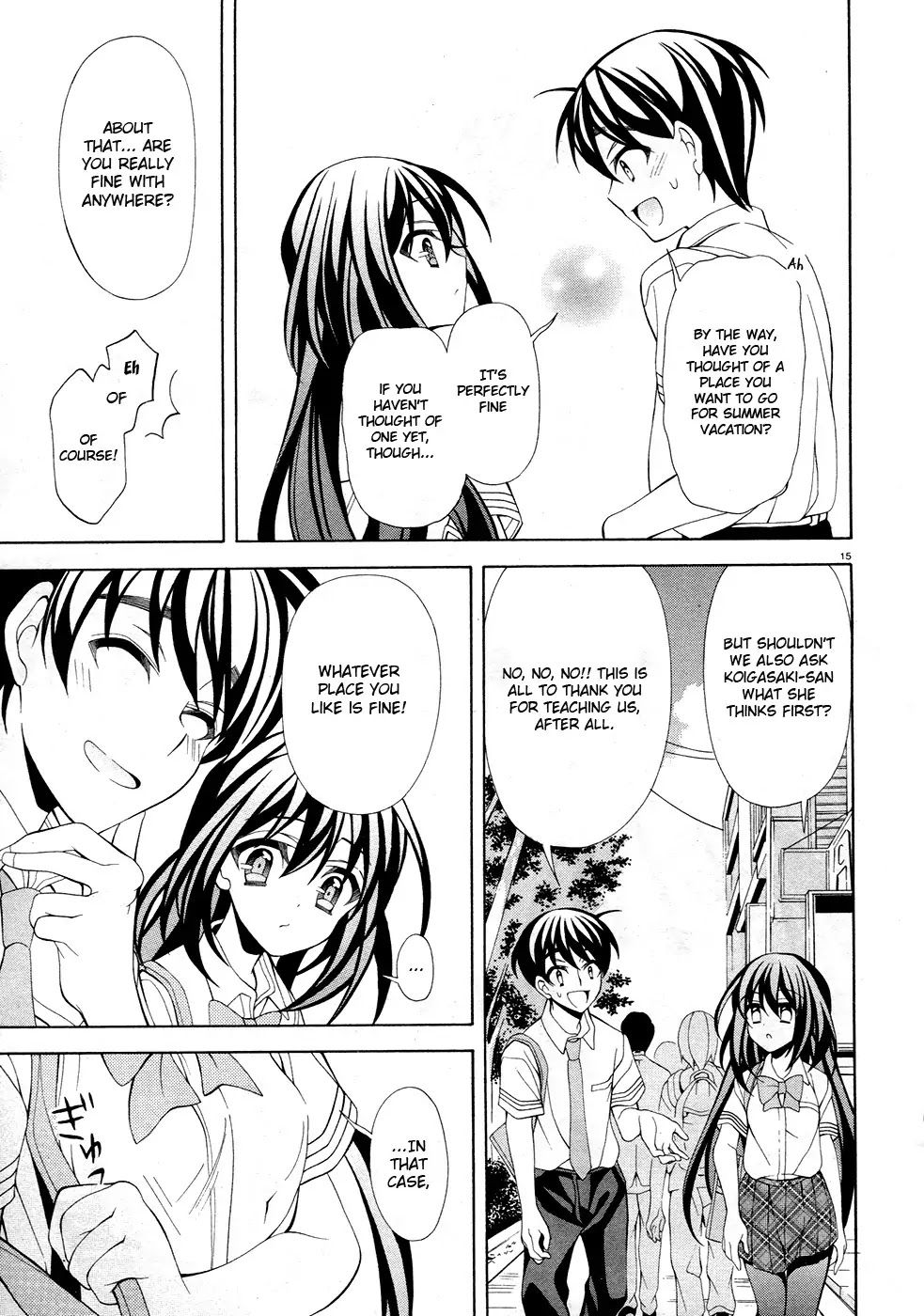 Omae o Otaku ni Shiteyaru kara, Ore o Riajuu ni Shitekure! Chapter 17 page 16 - Chapter 17: Why Do You Always Try Talking to Me?