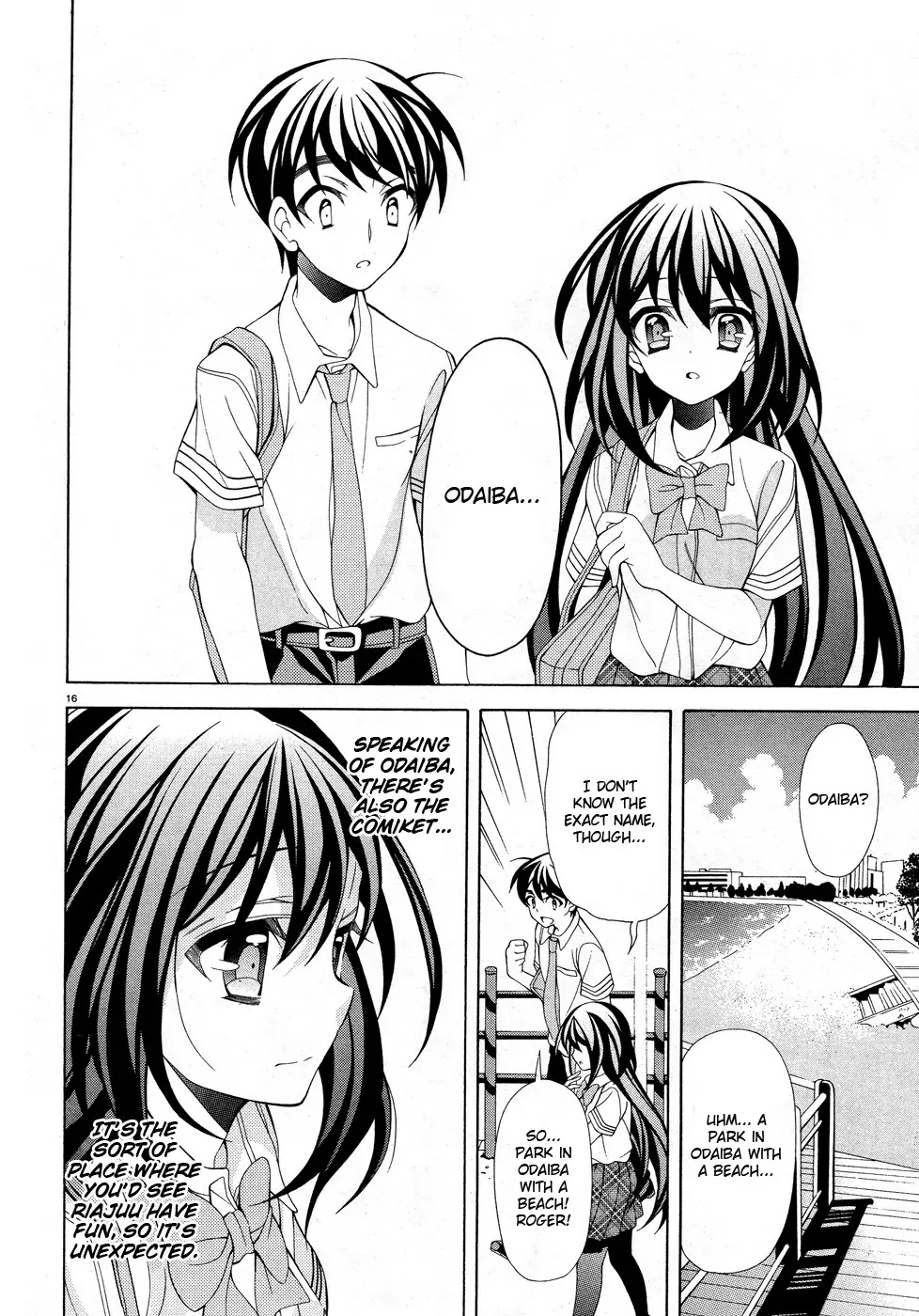 Omae o Otaku ni Shiteyaru kara, Ore o Riajuu ni Shitekure! Chapter 17 page 17 - Chapter 17: Why Do You Always Try Talking to Me?