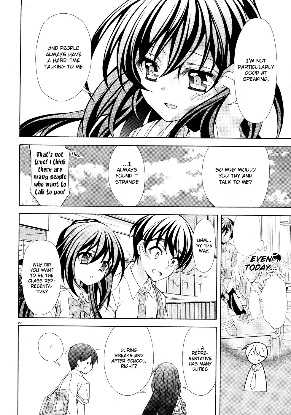 Omae o Otaku ni Shiteyaru kara, Ore o Riajuu ni Shitekure! Chapter 17 page 22 - Chapter 17: Why Do You Always Try Talking to Me?