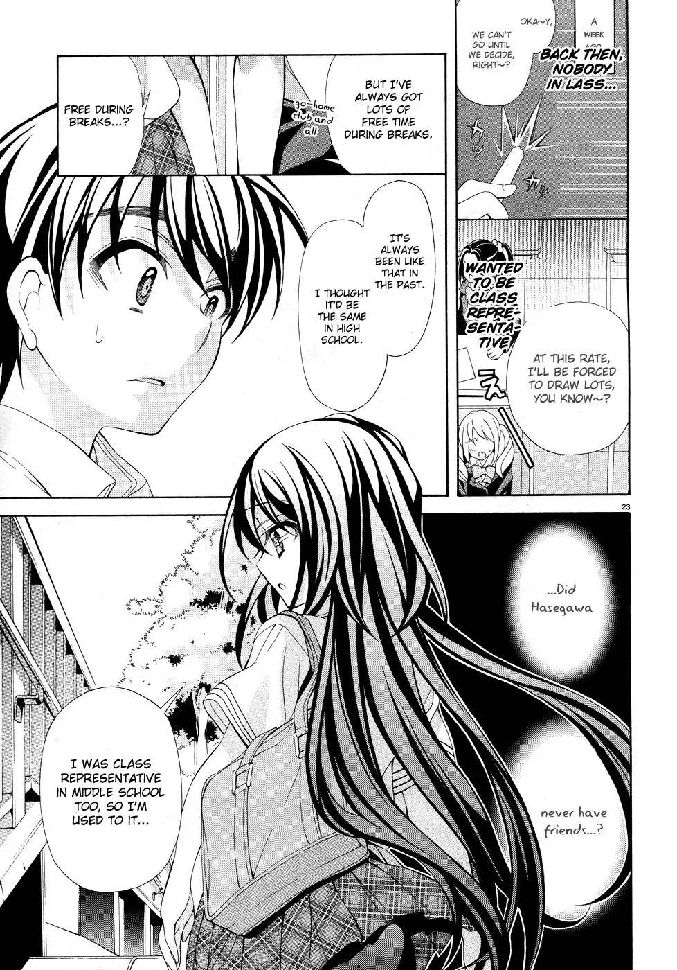 Omae o Otaku ni Shiteyaru kara, Ore o Riajuu ni Shitekure! Chapter 17 page 23 - Chapter 17: Why Do You Always Try Talking to Me?