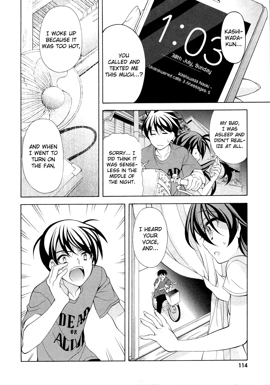 Omae o Otaku ni Shiteyaru kara, Ore o Riajuu ni Shitekure! Chapter 19 page 21 - Chapter 19: I Heard Your Voice, And...