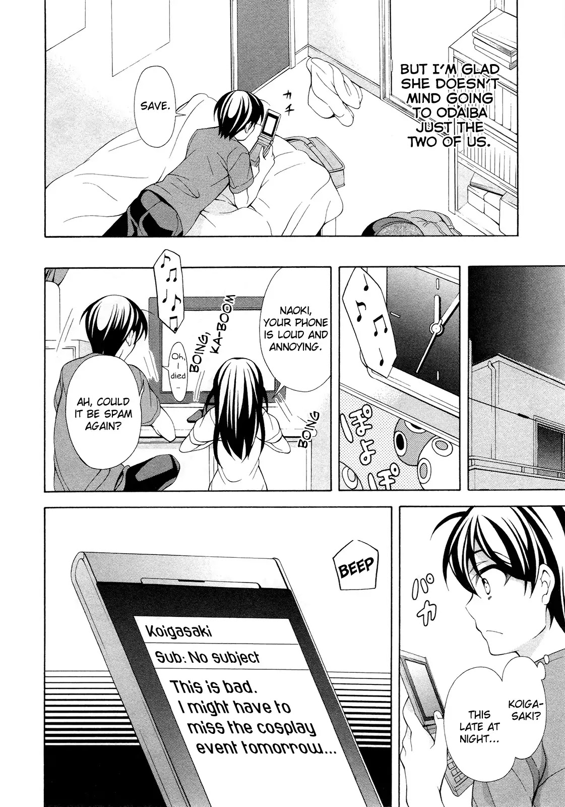 Omae o Otaku ni Shiteyaru kara, Ore o Riajuu ni Shitekure! Chapter 19 page 7 - Chapter 19: I Heard Your Voice, And...