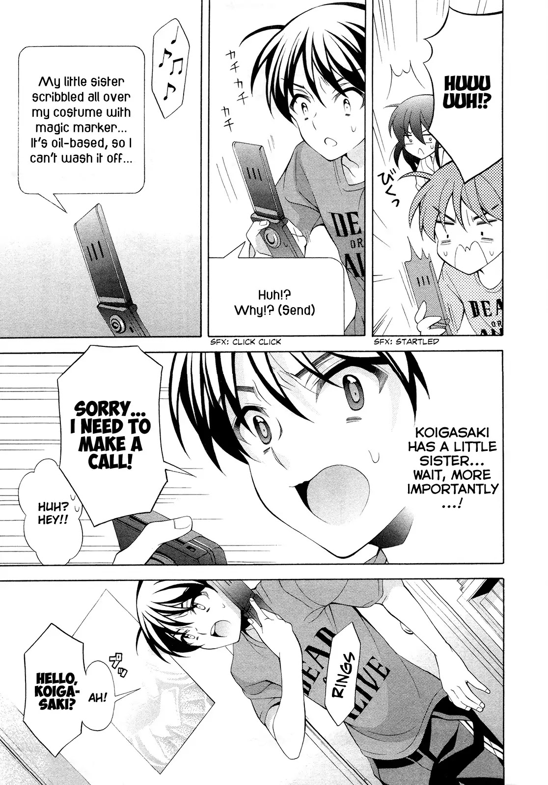 Omae o Otaku ni Shiteyaru kara, Ore o Riajuu ni Shitekure! Chapter 19 page 8 - Chapter 19: I Heard Your Voice, And...