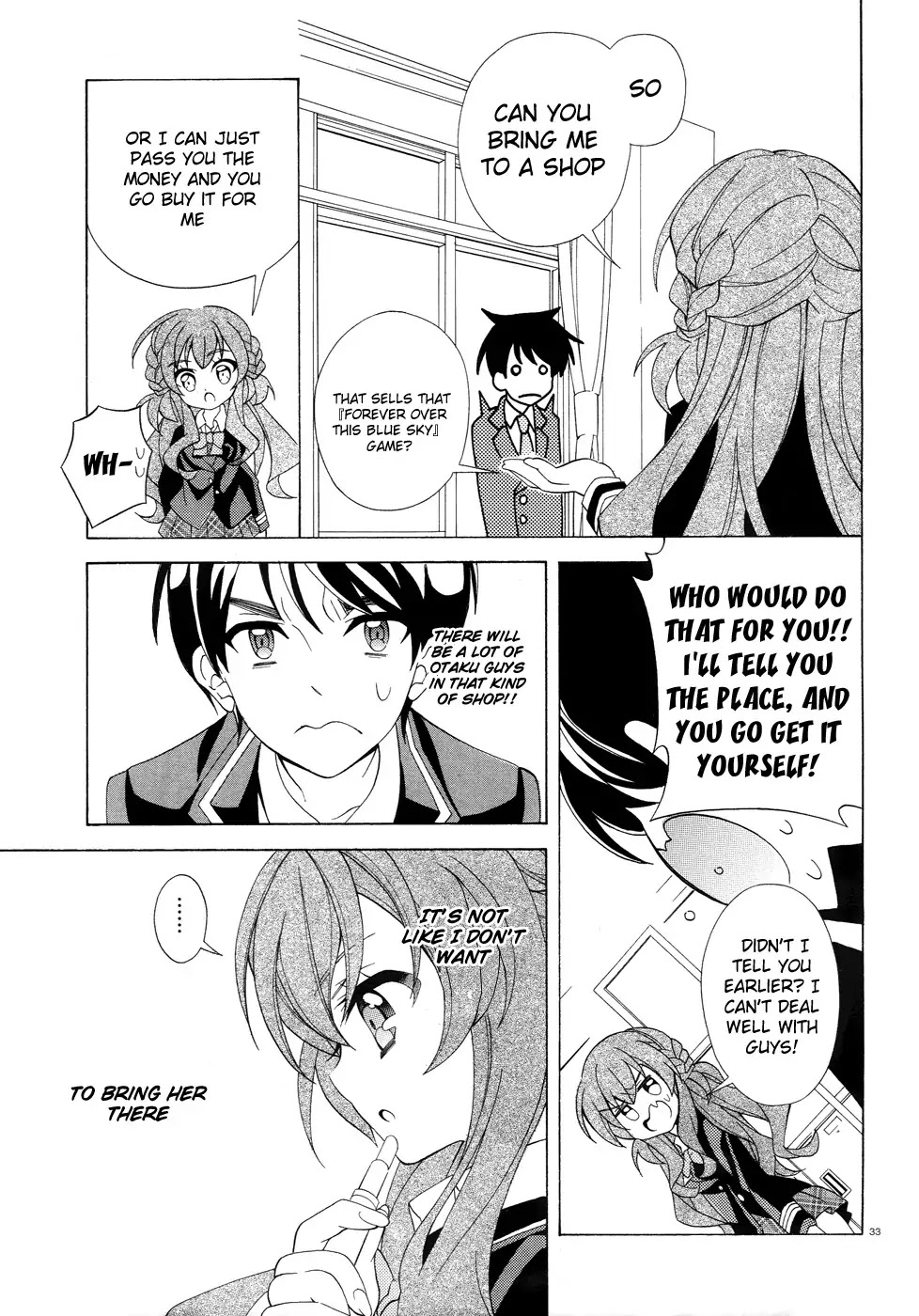 Omae o Otaku ni Shiteyaru kara, Ore o Riajuu ni Shitekure! Chapter 2 page 34 - Chapter 2: Pact 2 - Because I'm Going to Become an Otaku