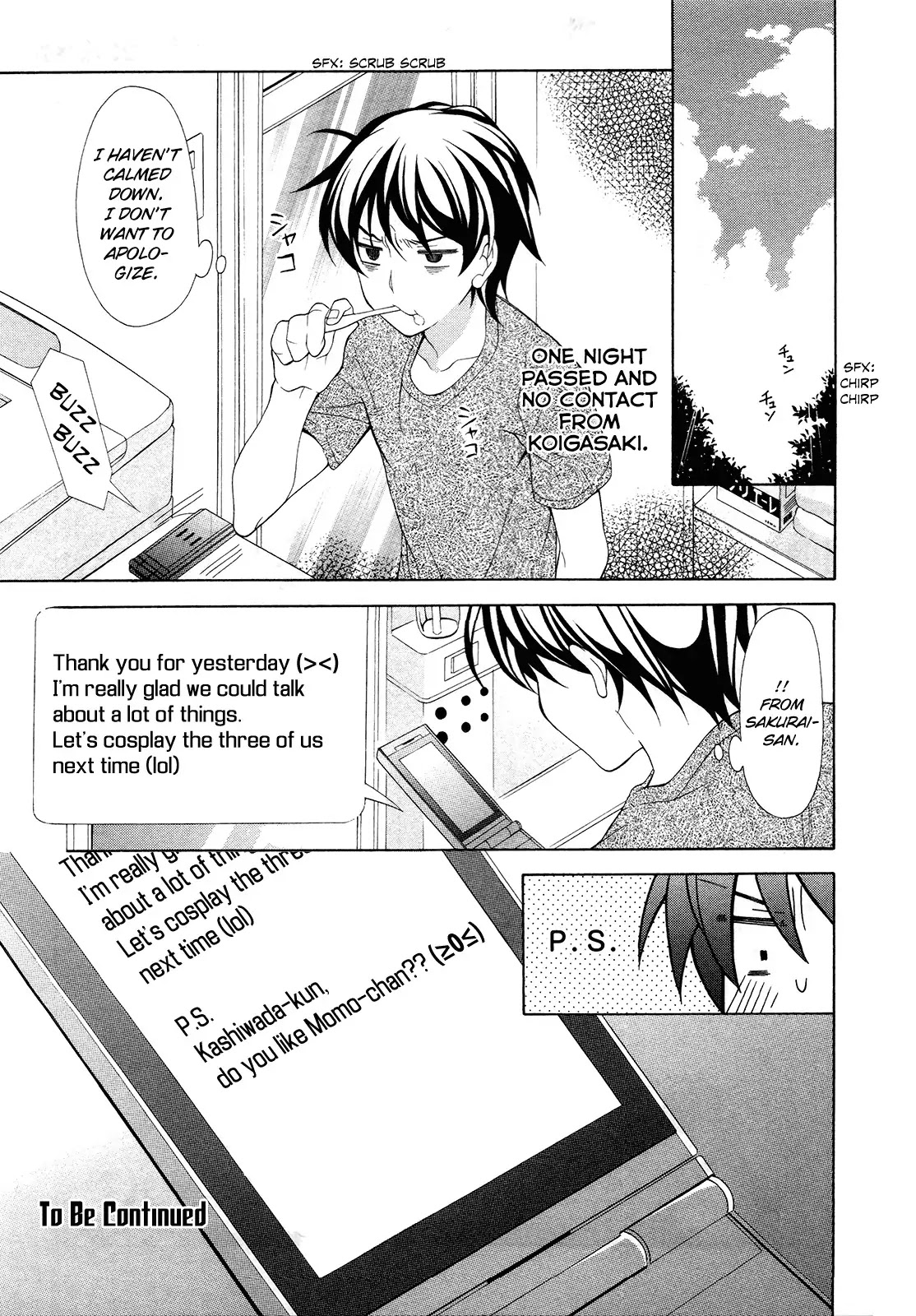 Omae o Otaku ni Shiteyaru kara, Ore o Riajuu ni Shitekure! Chapter 20 page 34 - Chapter 20: Have Confidence!