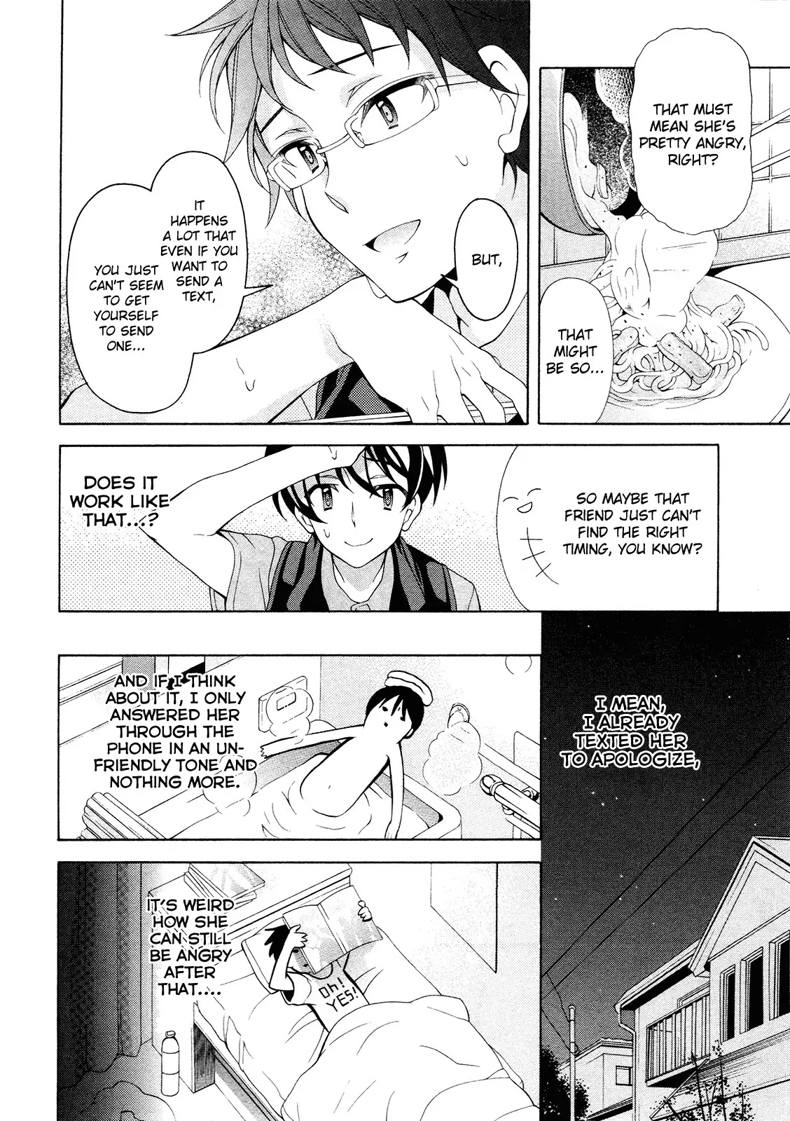 Omae o Otaku ni Shiteyaru kara, Ore o Riajuu ni Shitekure! Chapter 21 page 14 - Chapter 21: I Hate It.