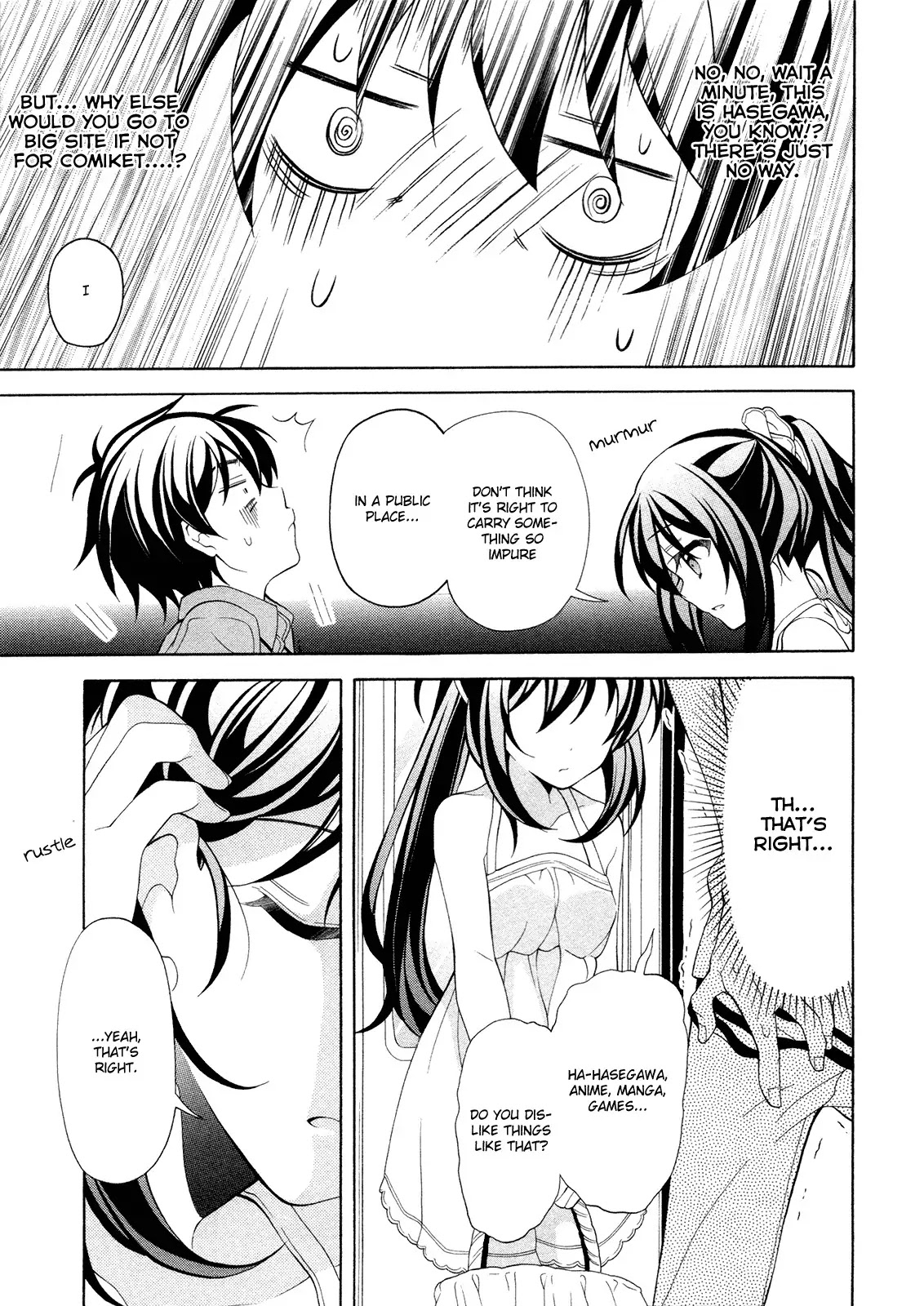 Omae o Otaku ni Shiteyaru kara, Ore o Riajuu ni Shitekure! Chapter 22 page 33 - Chapter 22: What Does She Think About Me?