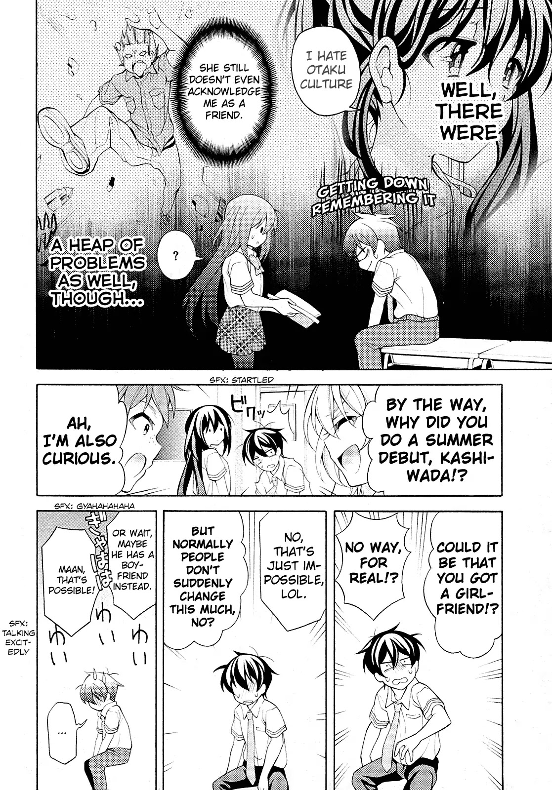 Omae o Otaku ni Shiteyaru kara, Ore o Riajuu ni Shitekure! Chapter 26 page 13 - Chapter 26: Midori's Friend...?
