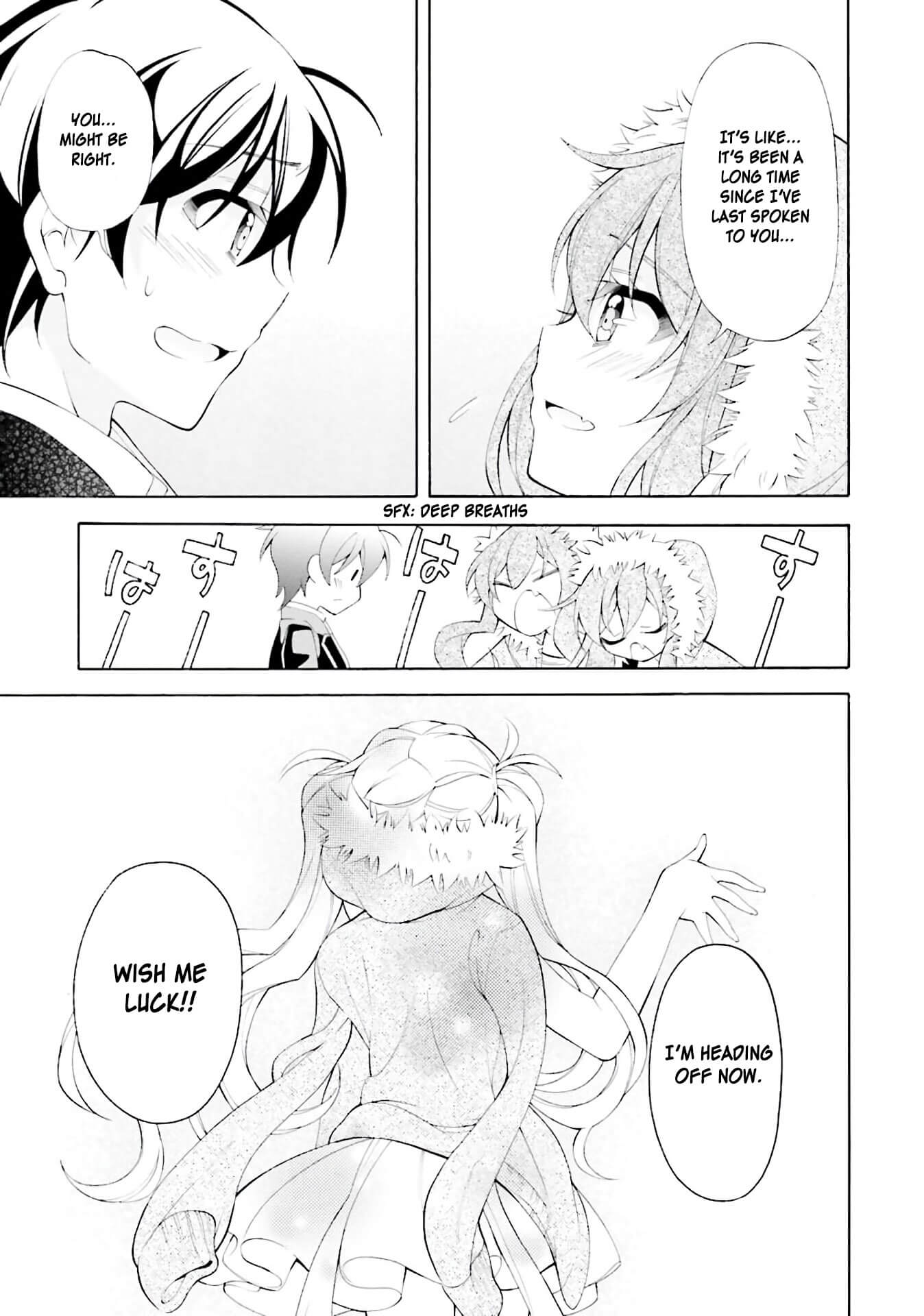 Omae o Otaku ni Shiteyaru kara, Ore o Riajuu ni Shitekure! Chapter 28 page 21 - Chapter 28: Then, I'll be going!
