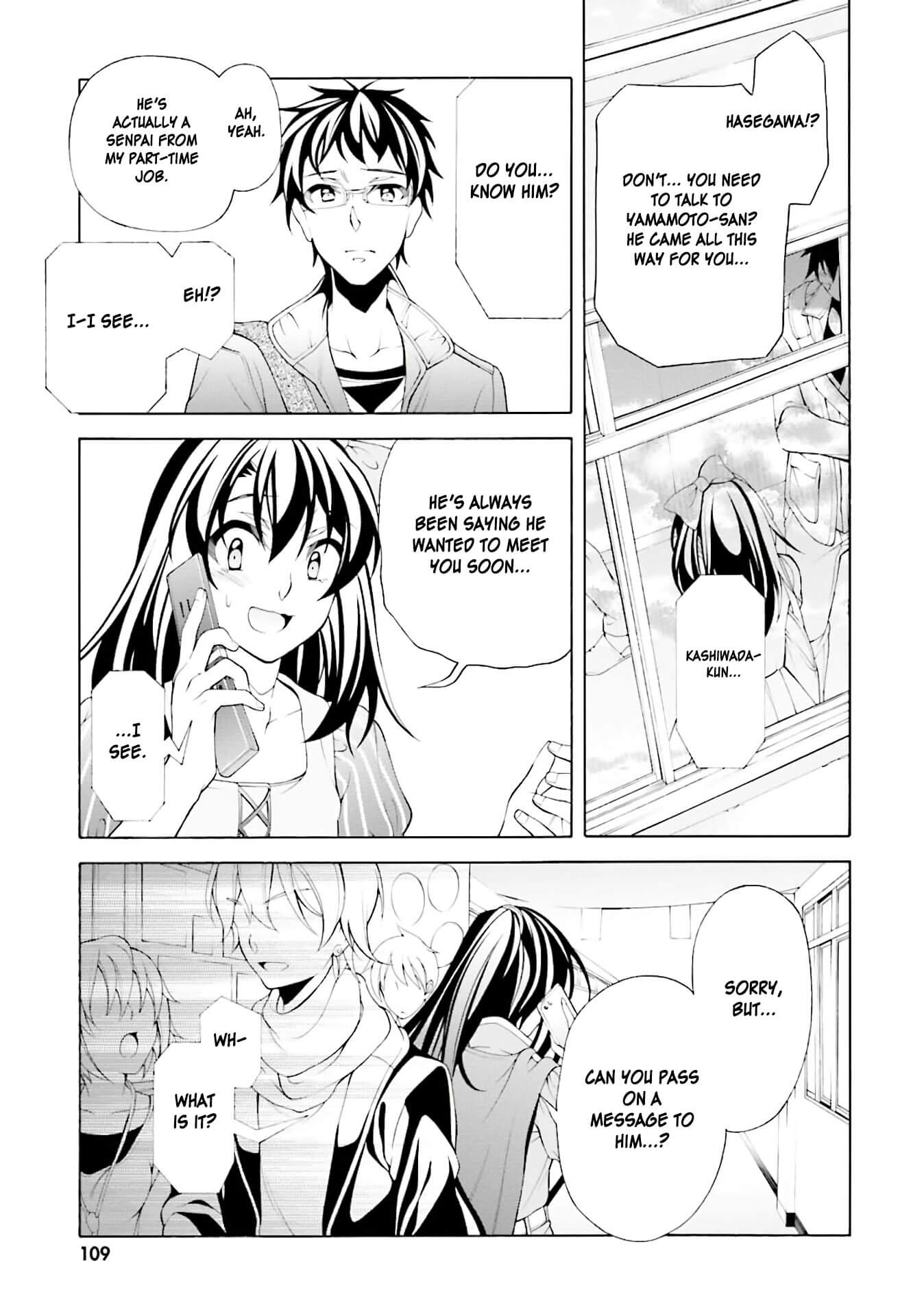 Omae o Otaku ni Shiteyaru kara, Ore o Riajuu ni Shitekure! Chapter 29 page 25 - Chapter 29: I was a little lost in thought