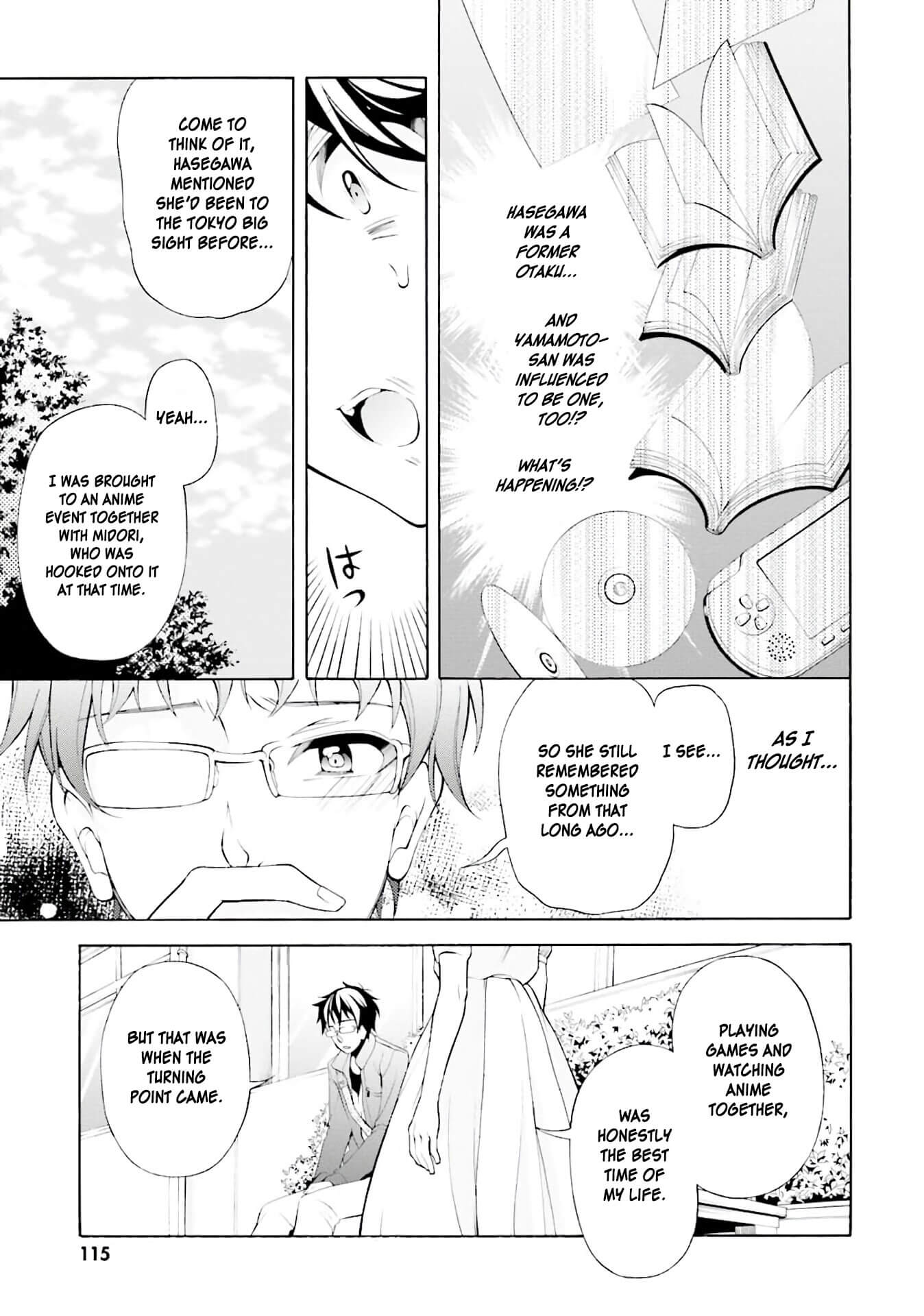 Omae o Otaku ni Shiteyaru kara, Ore o Riajuu ni Shitekure! Chapter 29 page 31 - Chapter 29: I was a little lost in thought