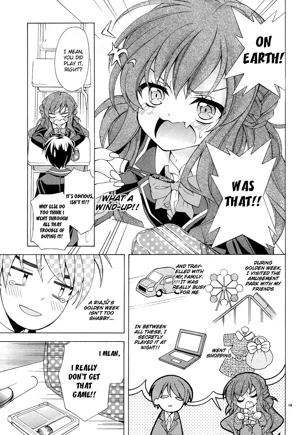 Omae o Otaku ni Shiteyaru kara, Ore o Riajuu ni Shitekure! Chapter 3 page 21 - Chapter 3: Just When I thought That Something Felt Off