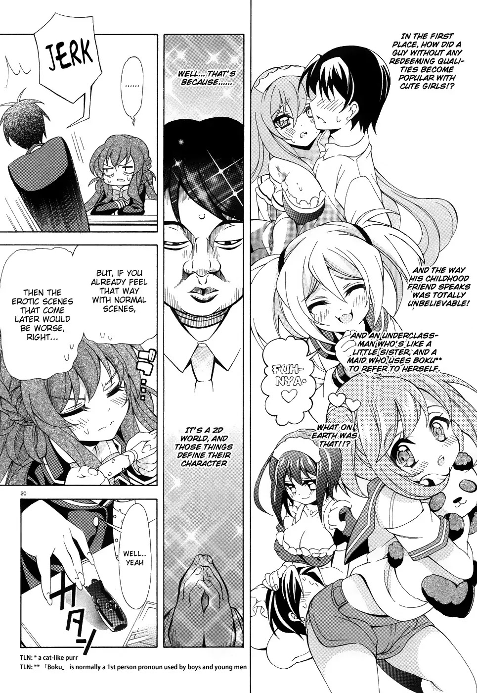 Omae o Otaku ni Shiteyaru kara, Ore o Riajuu ni Shitekure! Chapter 3 page 22 - Chapter 3: Just When I thought That Something Felt Off