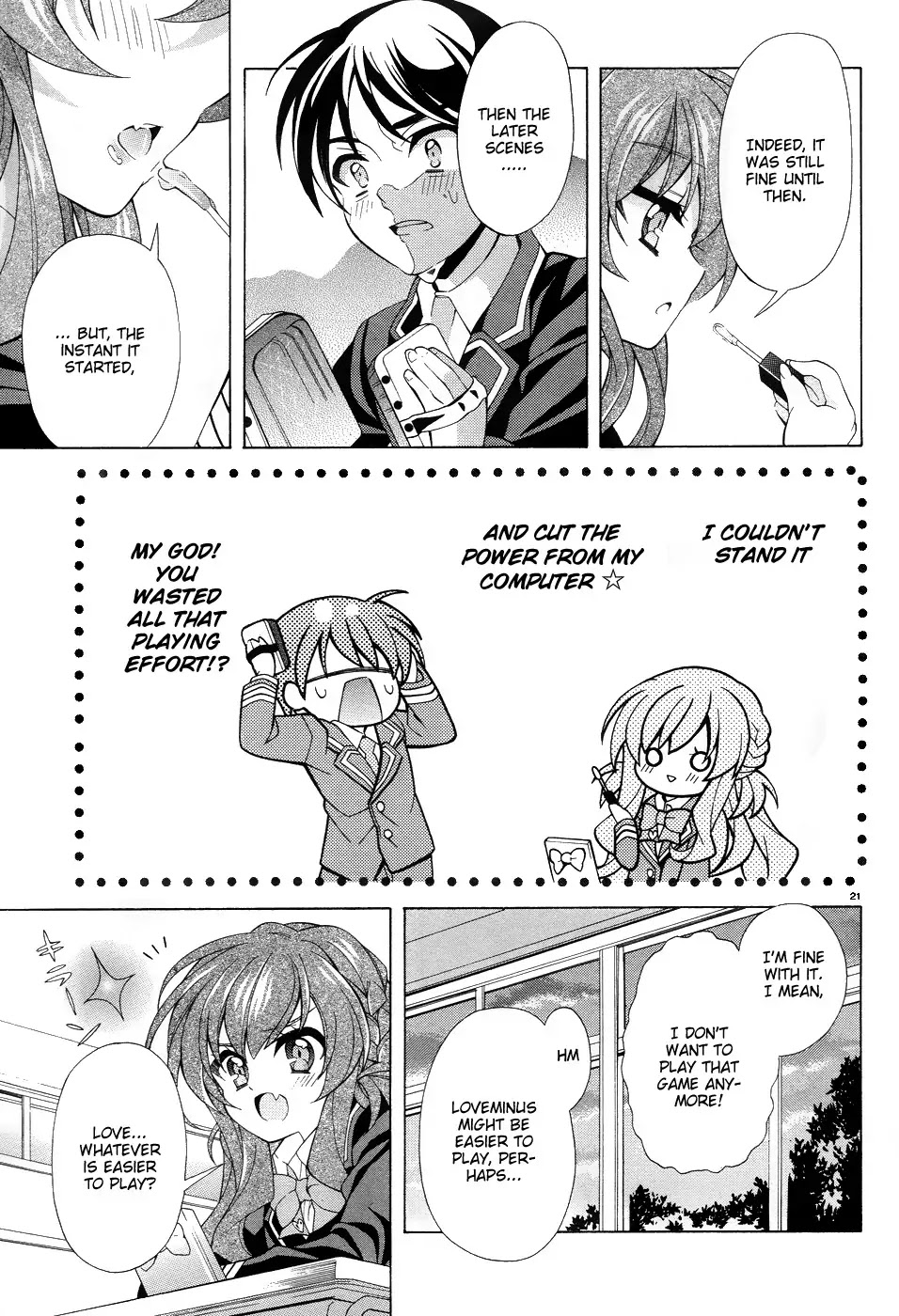 Omae o Otaku ni Shiteyaru kara, Ore o Riajuu ni Shitekure! Chapter 3 page 23 - Chapter 3: Just When I thought That Something Felt Off
