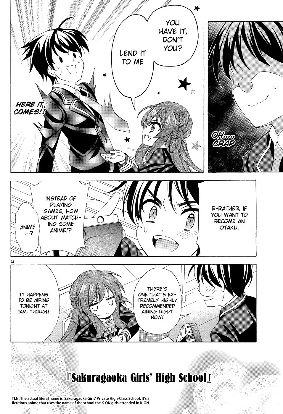 Omae o Otaku ni Shiteyaru kara, Ore o Riajuu ni Shitekure! Chapter 3 page 24 - Chapter 3: Just When I thought That Something Felt Off