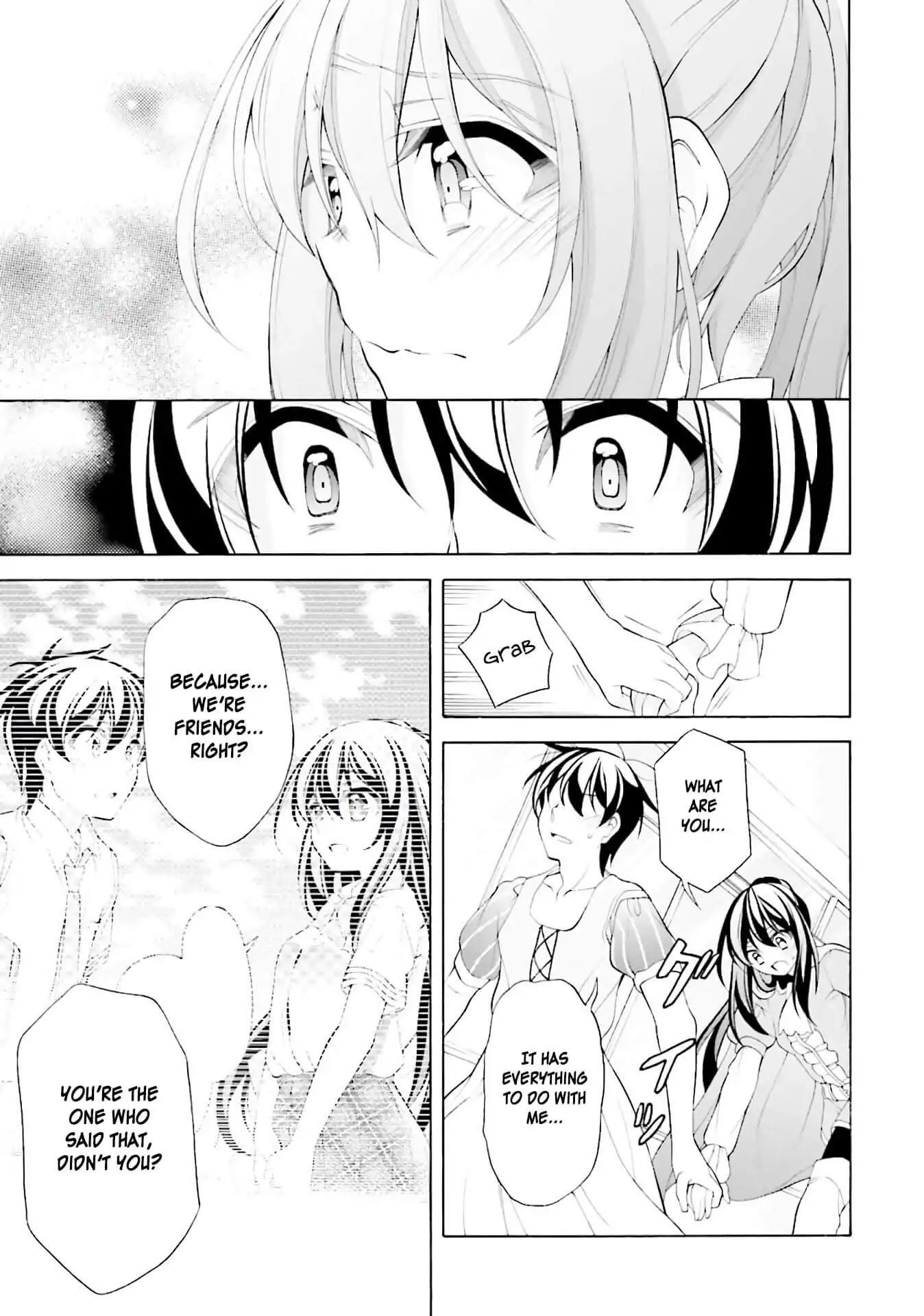 Omae o Otaku ni Shiteyaru kara, Ore o Riajuu ni Shitekure! Chapter 30 page 11 - Chapter 30: That's why I... as a friend...
