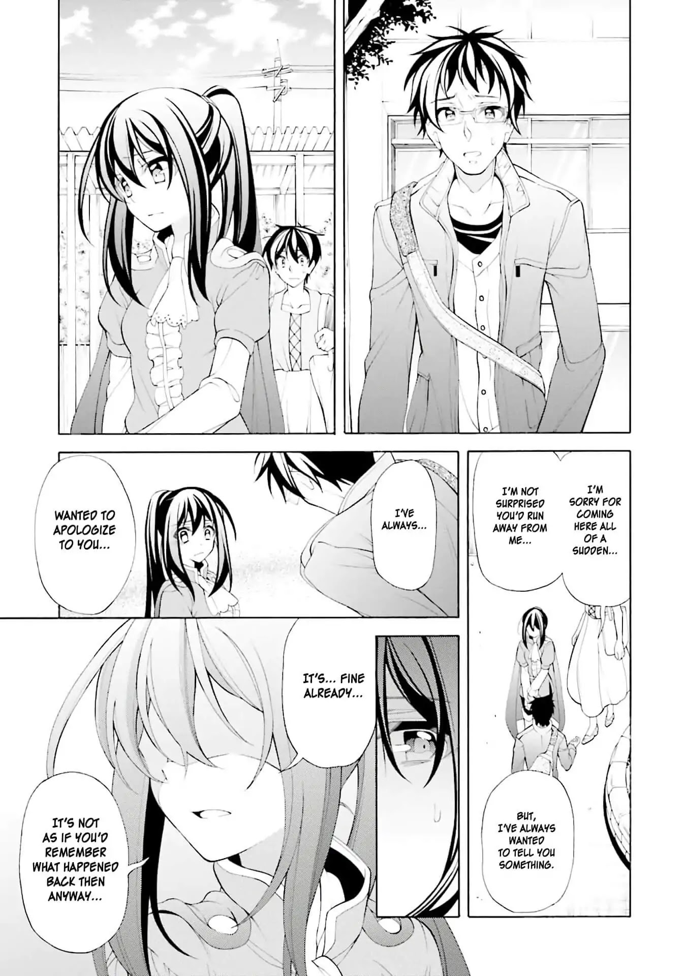 Omae o Otaku ni Shiteyaru kara, Ore o Riajuu ni Shitekure! Chapter 30 page 13 - Chapter 30: That's why I... as a friend...