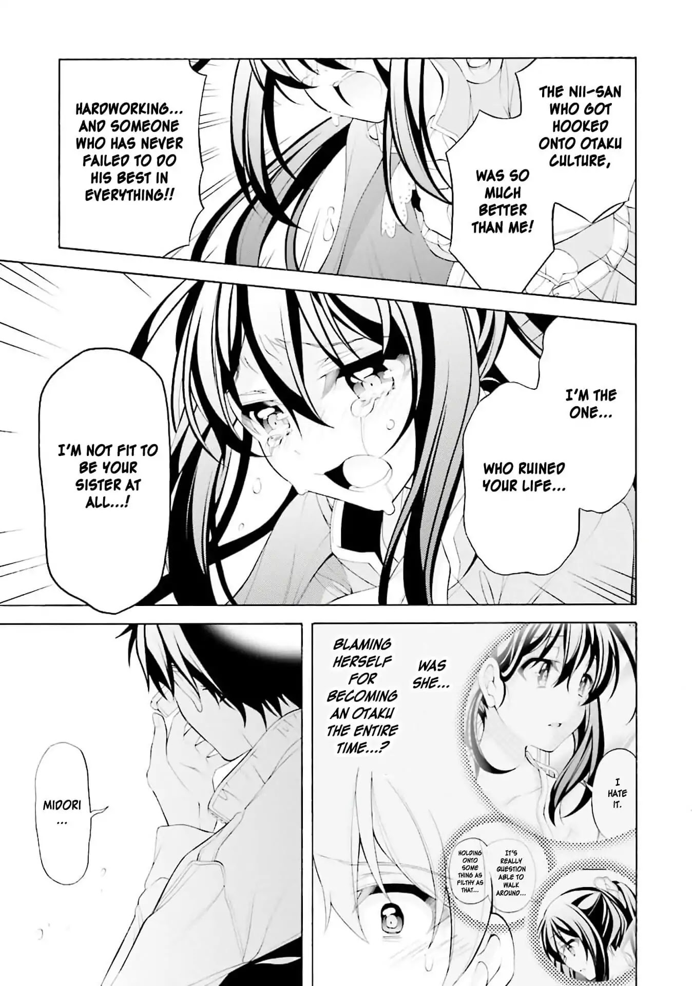 Omae o Otaku ni Shiteyaru kara, Ore o Riajuu ni Shitekure! Chapter 30 page 19 - Chapter 30: That's why I... as a friend...
