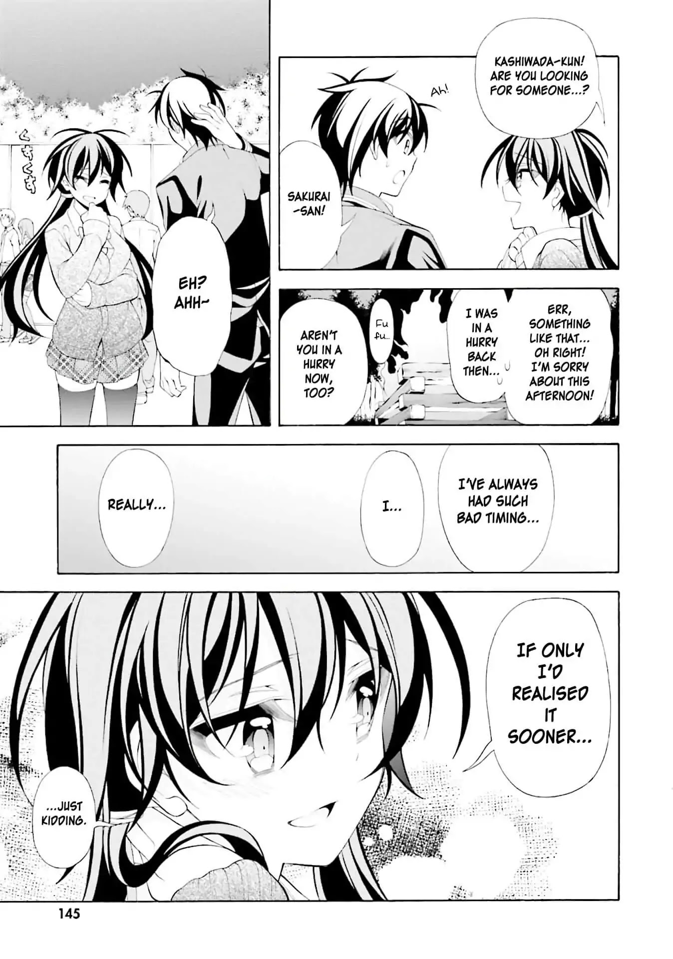 Omae o Otaku ni Shiteyaru kara, Ore o Riajuu ni Shitekure! Chapter 30 page 27 - Chapter 30: That's why I... as a friend...