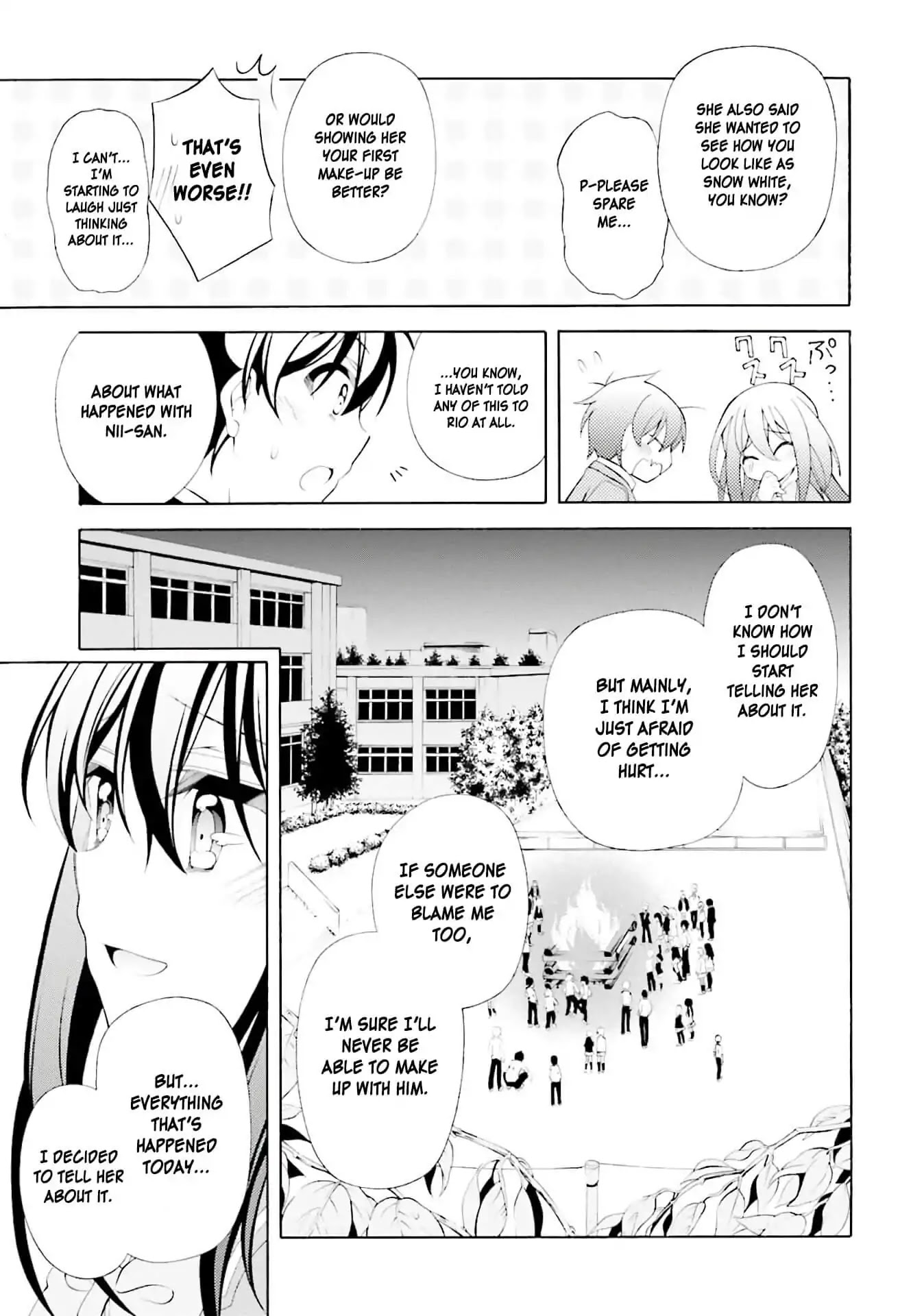 Omae o Otaku ni Shiteyaru kara, Ore o Riajuu ni Shitekure! Chapter 30 page 31 - Chapter 30: That's why I... as a friend...