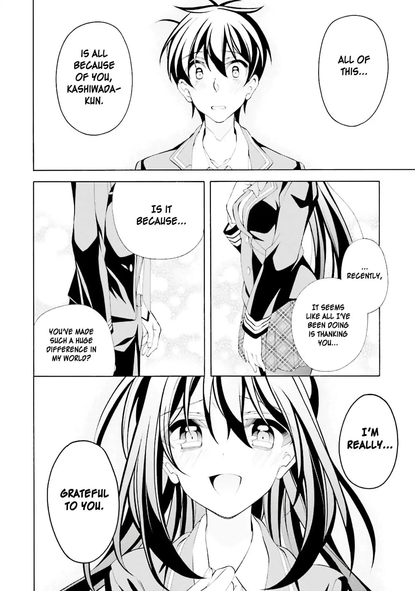 Omae o Otaku ni Shiteyaru kara, Ore o Riajuu ni Shitekure! Chapter 30 page 32 - Chapter 30: That's why I... as a friend...