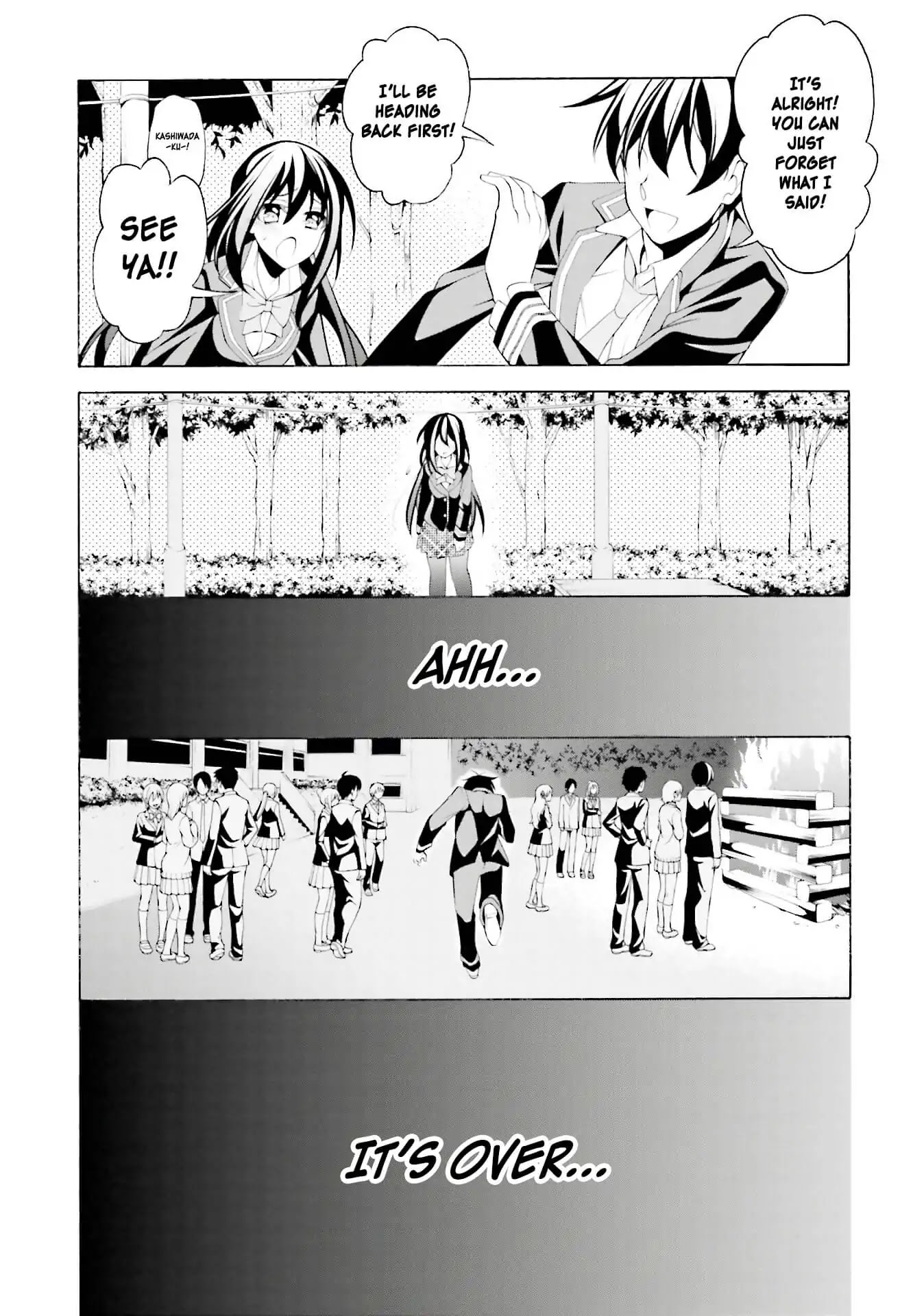 Omae o Otaku ni Shiteyaru kara, Ore o Riajuu ni Shitekure! Chapter 31 page 12 - Chapter 31: There's no way I can go home like this!