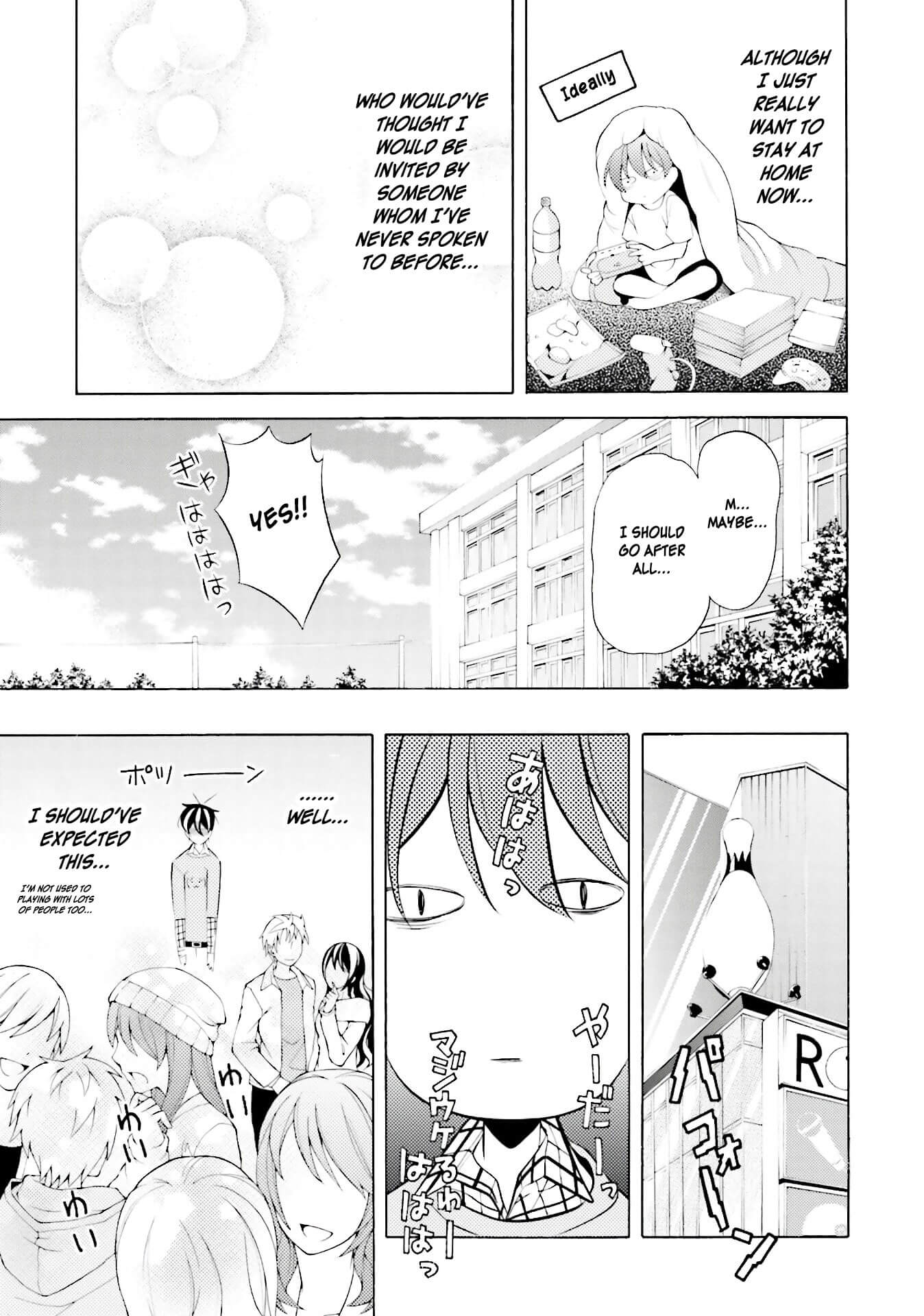 Omae o Otaku ni Shiteyaru kara, Ore o Riajuu ni Shitekure! Chapter 32 page 11 - Chapter 32: Even you...