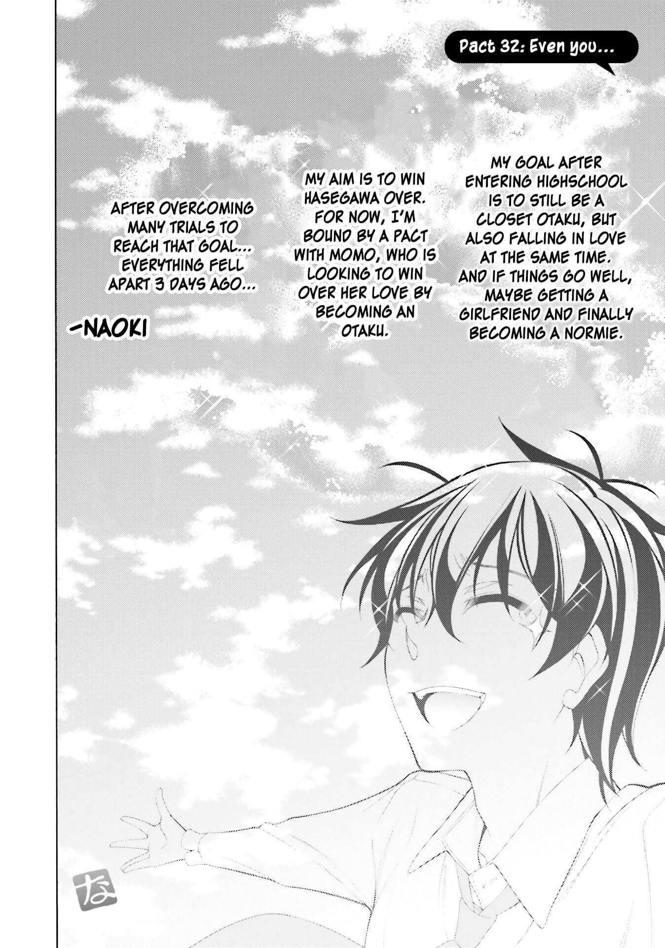 Omae o Otaku ni Shiteyaru kara, Ore o Riajuu ni Shitekure! Chapter 32 page 2 - Chapter 32: Even you...