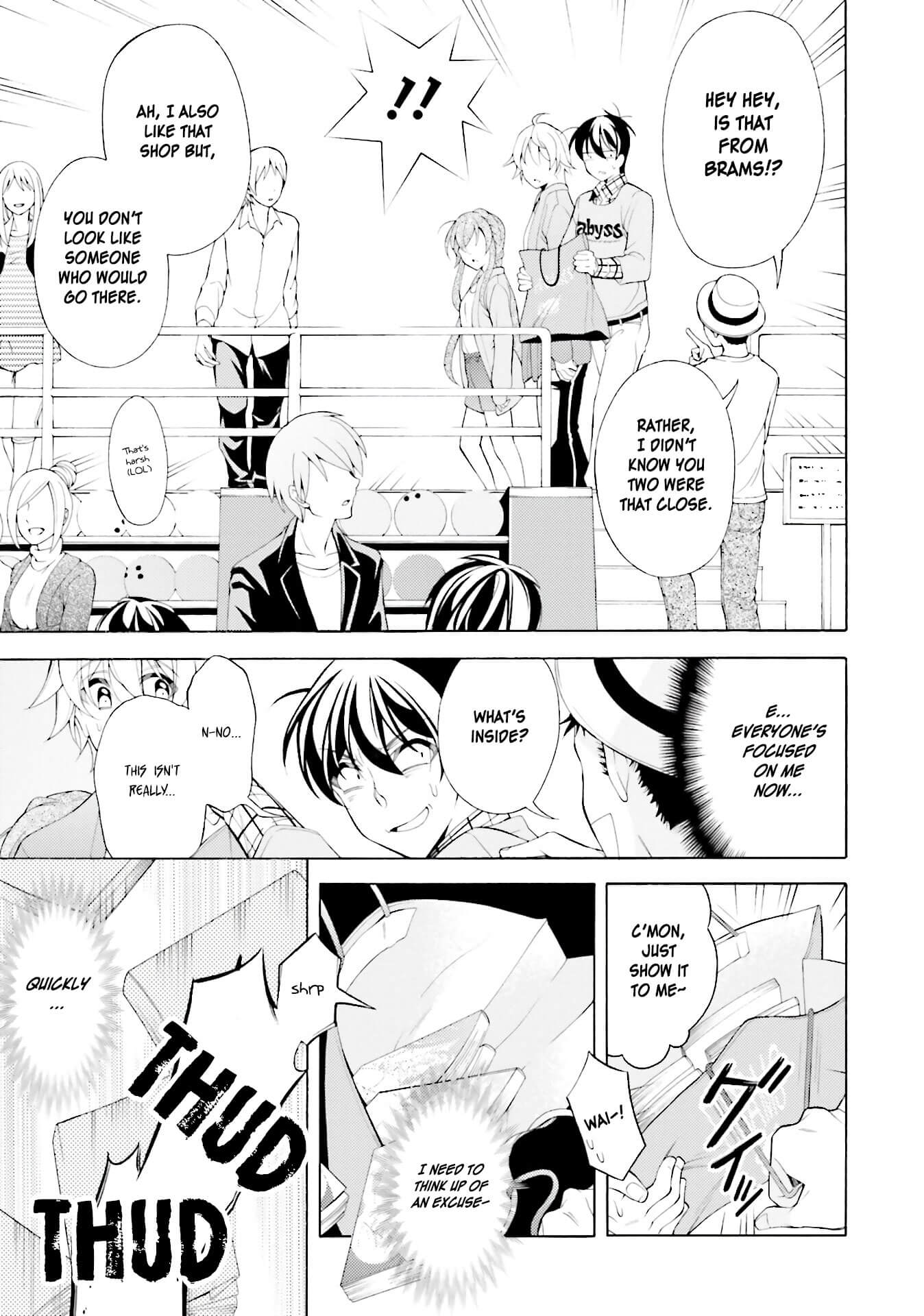 Omae o Otaku ni Shiteyaru kara, Ore o Riajuu ni Shitekure! Chapter 32 page 21 - Chapter 32: Even you...