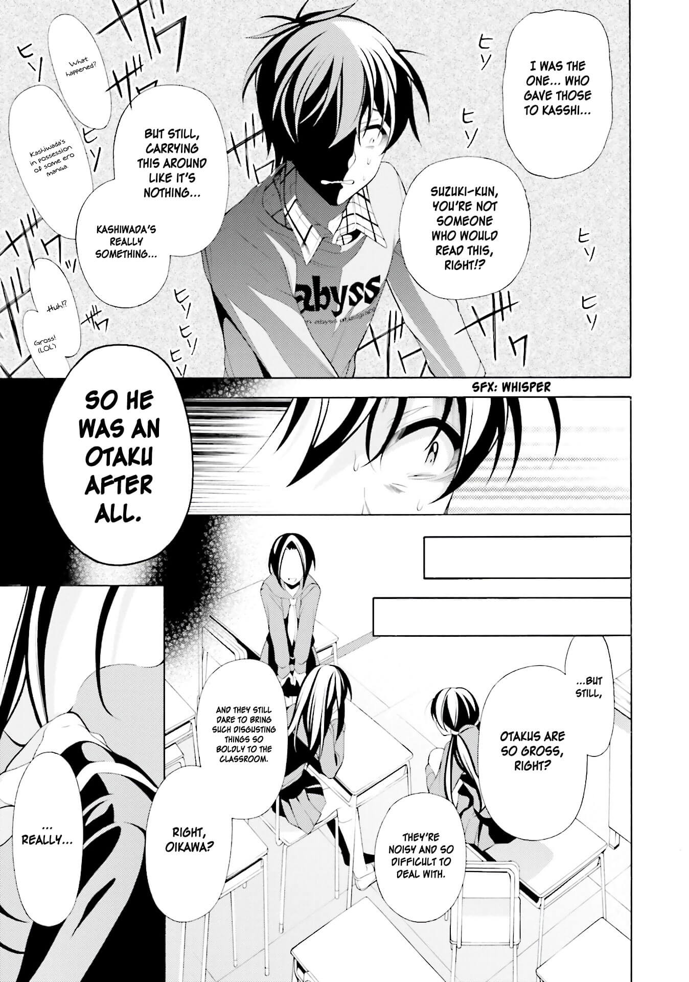 Omae o Otaku ni Shiteyaru kara, Ore o Riajuu ni Shitekure! Chapter 32 page 23 - Chapter 32: Even you...