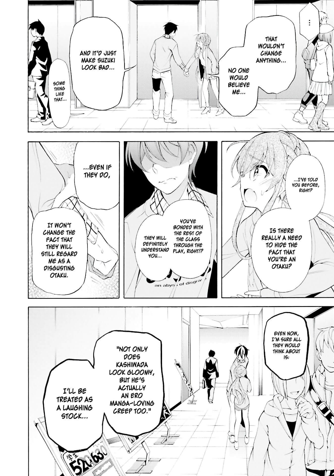 Omae o Otaku ni Shiteyaru kara, Ore o Riajuu ni Shitekure! Chapter 32 page 26 - Chapter 32: Even you...