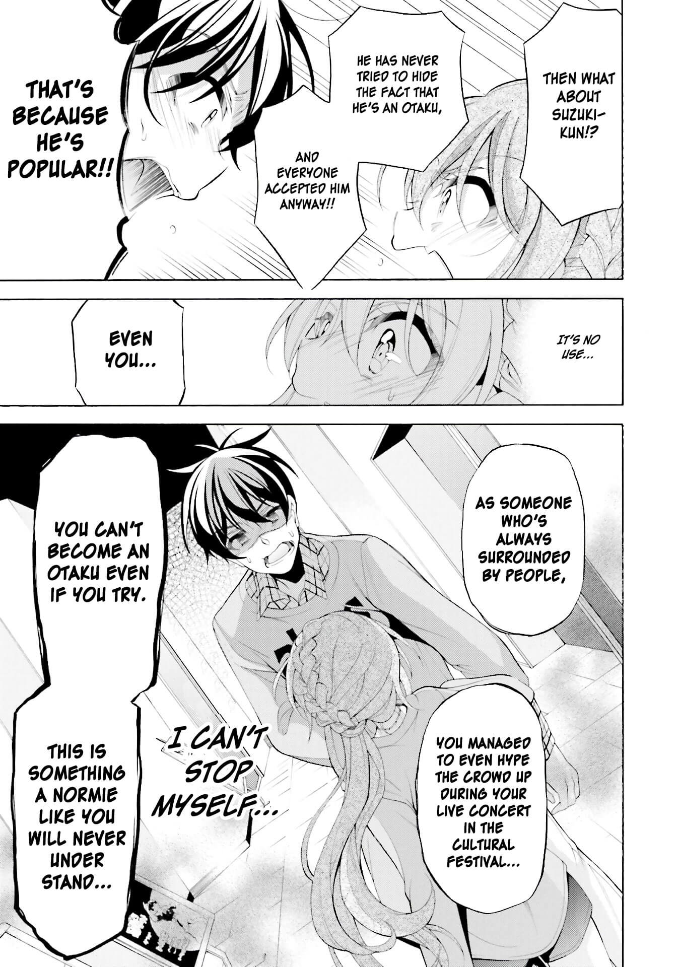 Omae o Otaku ni Shiteyaru kara, Ore o Riajuu ni Shitekure! Chapter 32 page 27 - Chapter 32: Even you...