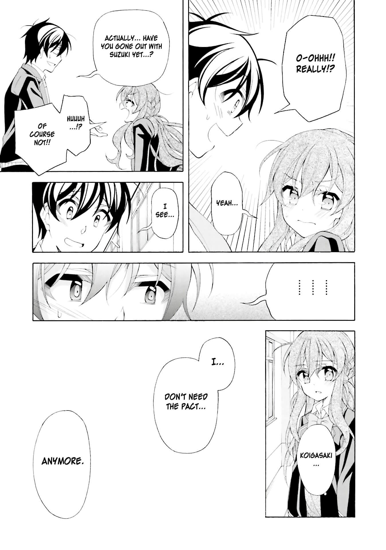Omae o Otaku ni Shiteyaru kara, Ore o Riajuu ni Shitekure! Chapter 34 page 11 - Chapter 34: What I treasure most is...