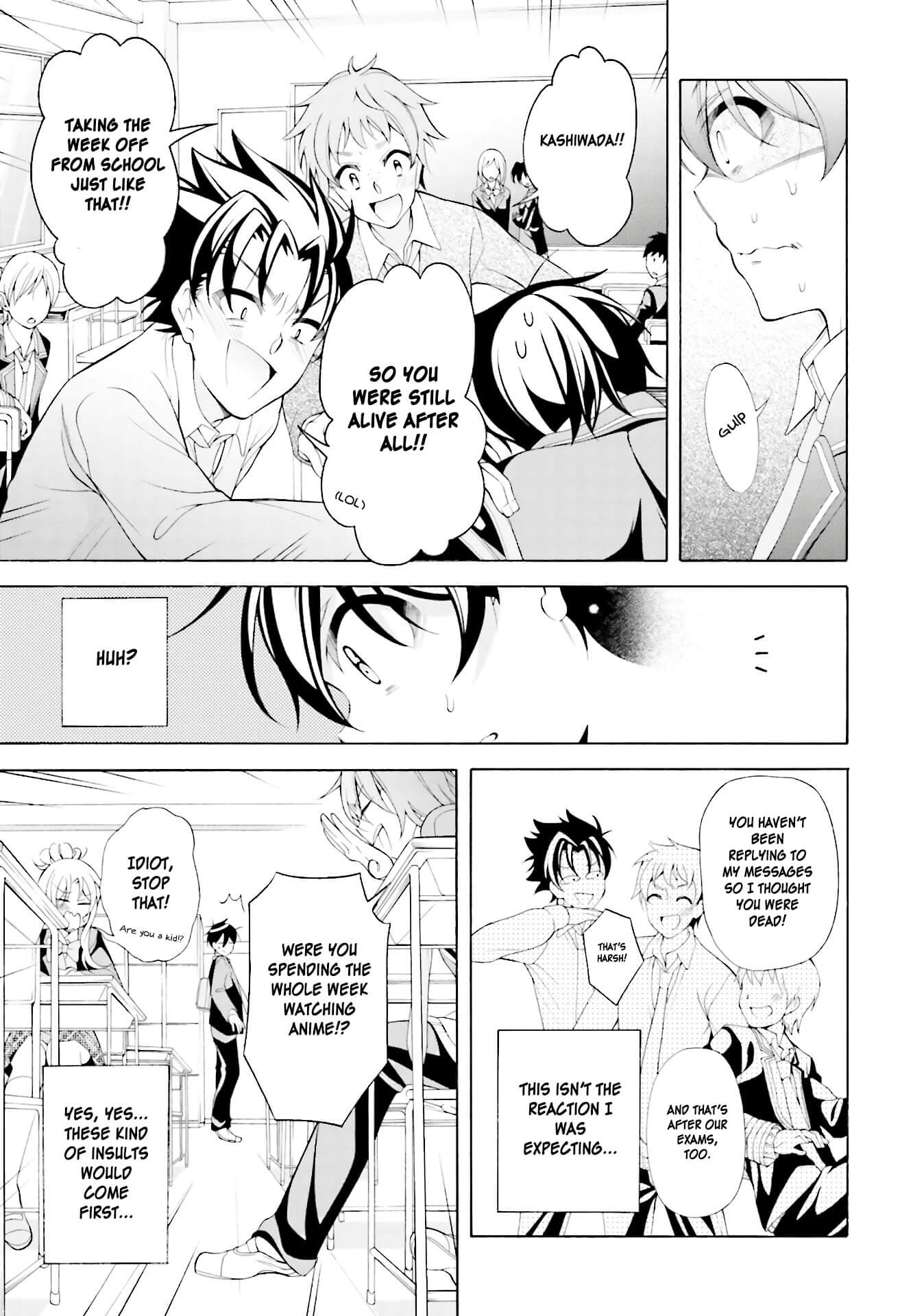Omae o Otaku ni Shiteyaru kara, Ore o Riajuu ni Shitekure! Chapter 34 page 3 - Chapter 34: What I treasure most is...