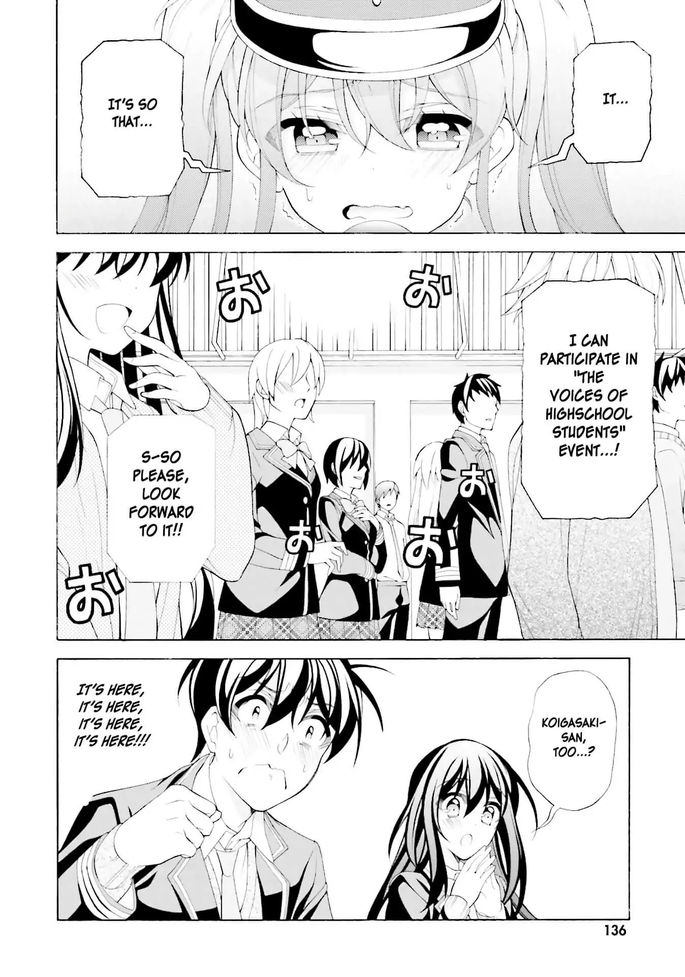 Omae o Otaku ni Shiteyaru kara, Ore o Riajuu ni Shitekure! Chapter 35 page 14 - Chapter 35: I love you...