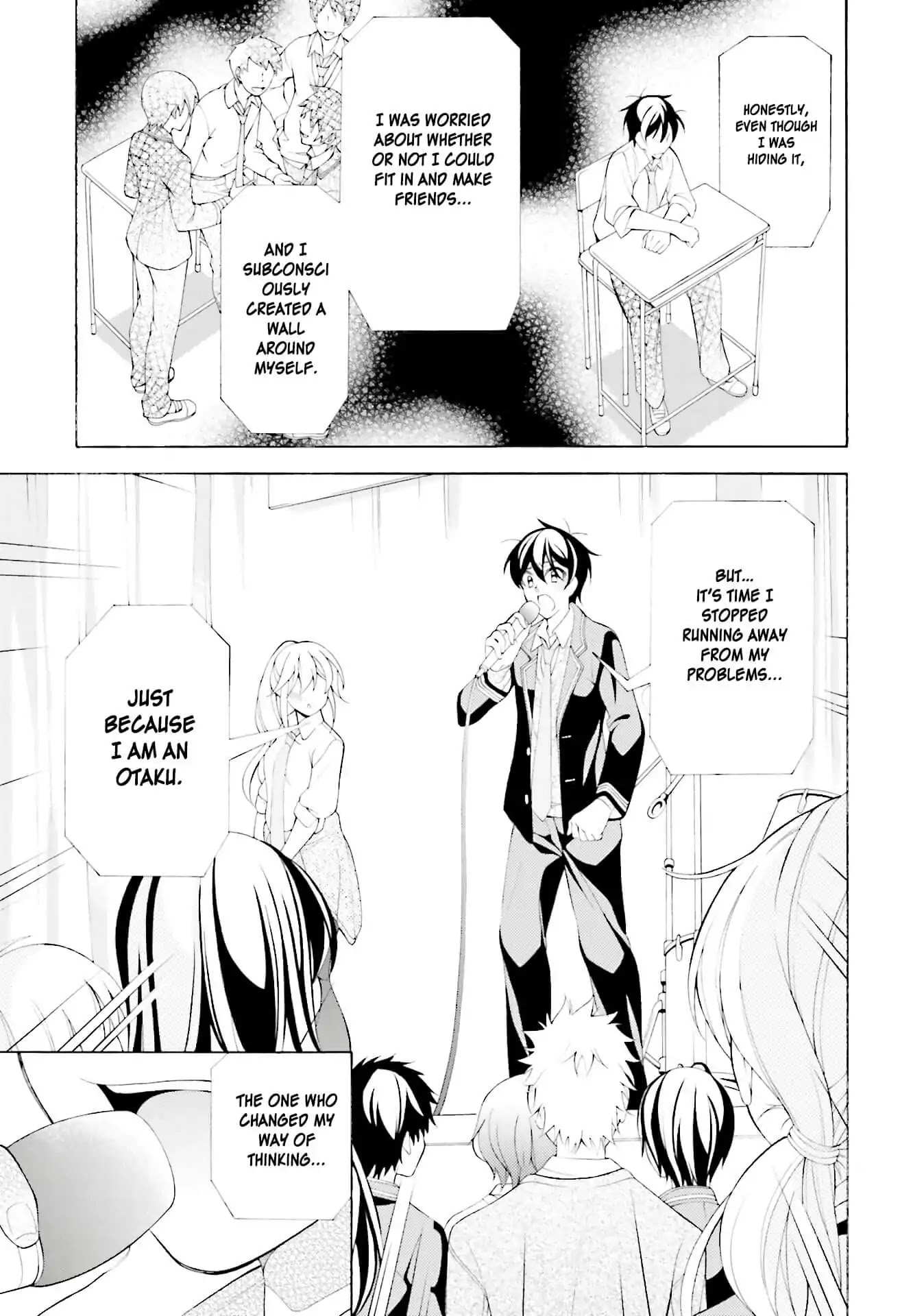 Omae o Otaku ni Shiteyaru kara, Ore o Riajuu ni Shitekure! Chapter 35 page 29 - Chapter 35: I love you...