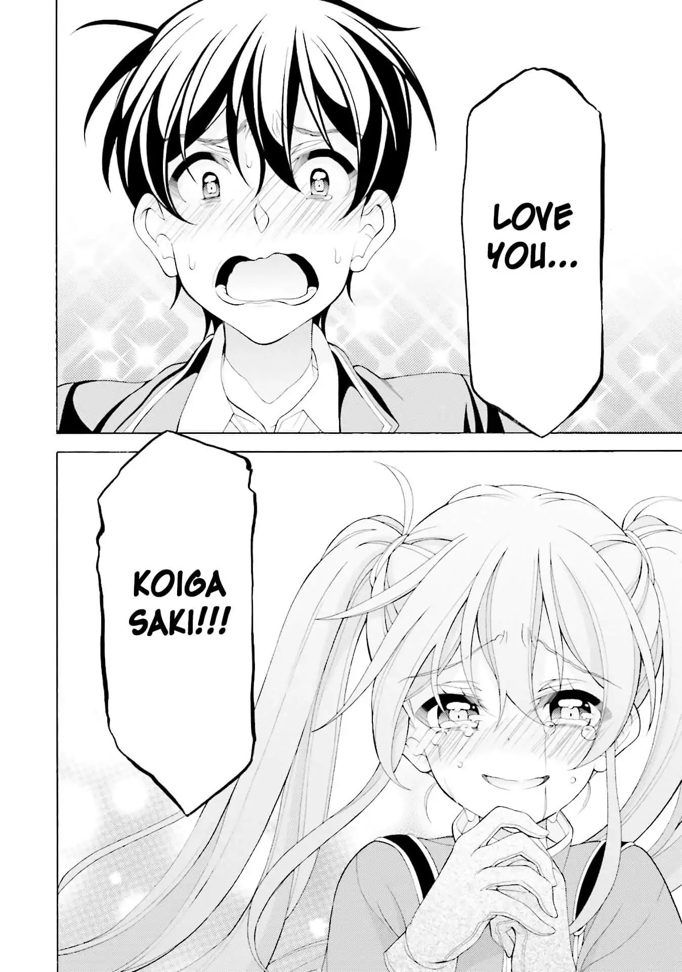 Omae o Otaku ni Shiteyaru kara, Ore o Riajuu ni Shitekure! Chapter 35 page 33 - Chapter 35: I love you...