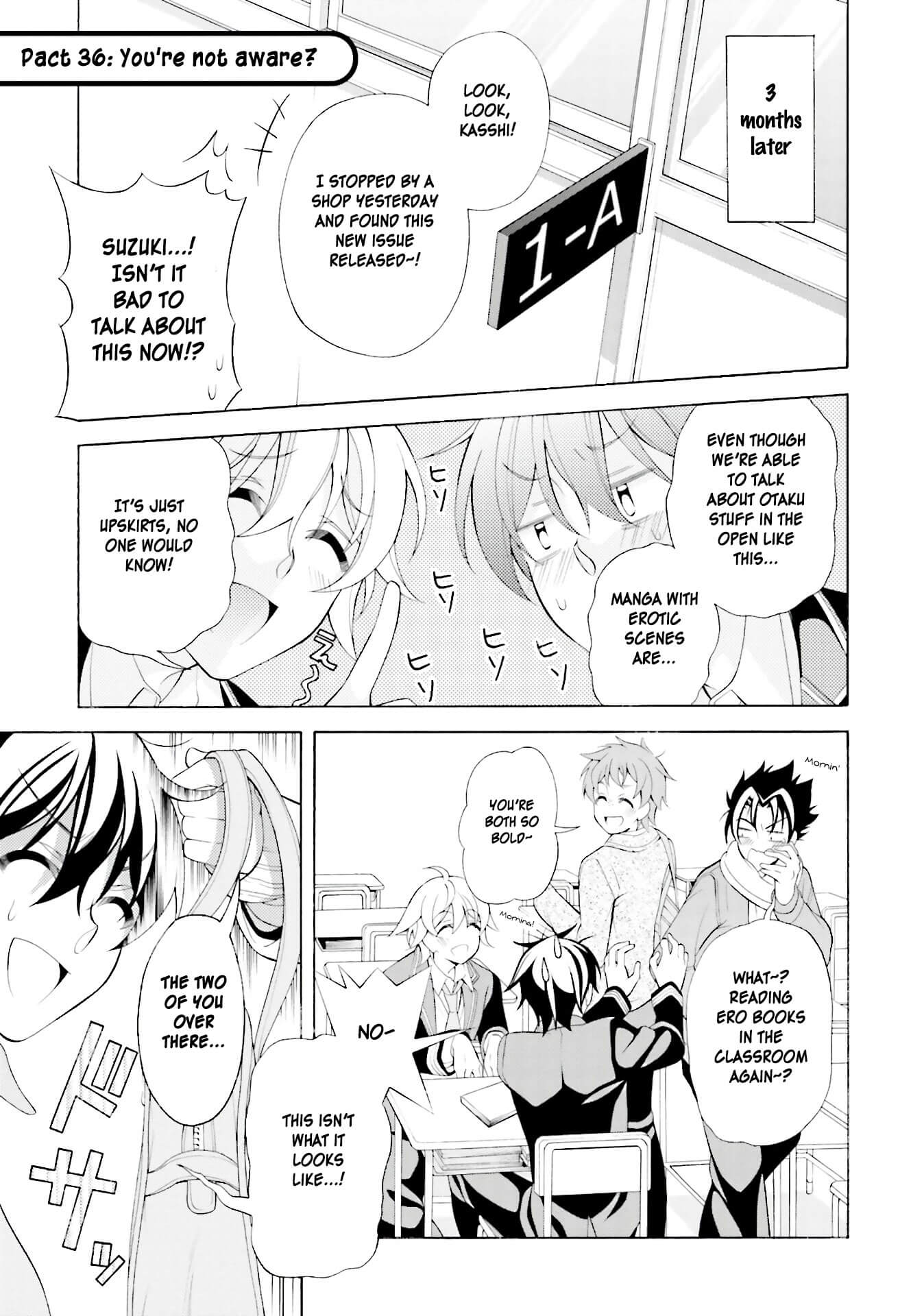 Omae o Otaku ni Shiteyaru kara, Ore o Riajuu ni Shitekure! Chapter 36 page 1 - Chapter 36: You're not aware? [END]
