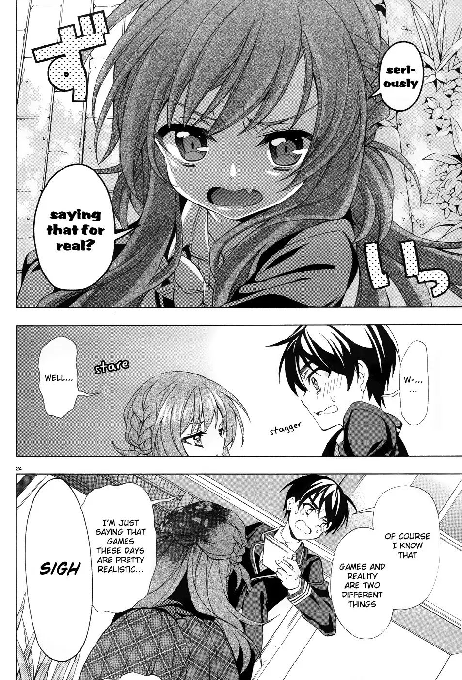 Omae o Otaku ni Shiteyaru kara, Ore o Riajuu ni Shitekure! Chapter 4 page 25 - Chapter 4: Are You an Idiot?