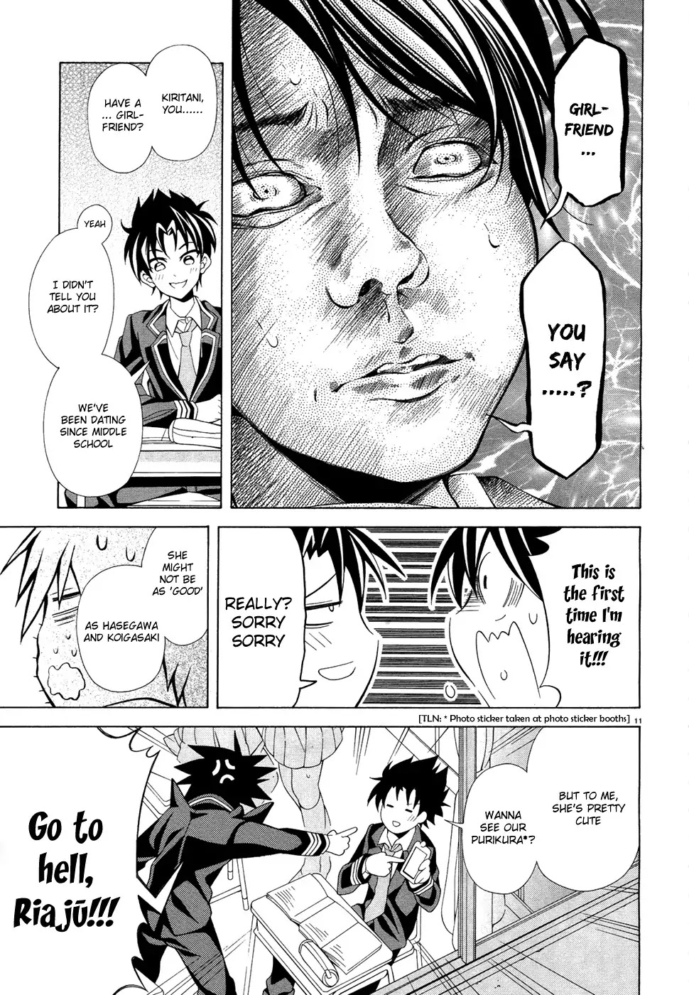 Omae o Otaku ni Shiteyaru kara, Ore o Riajuu ni Shitekure! Chapter 6 page 11 - Chapter 6: I'll Look Forward to it a Little